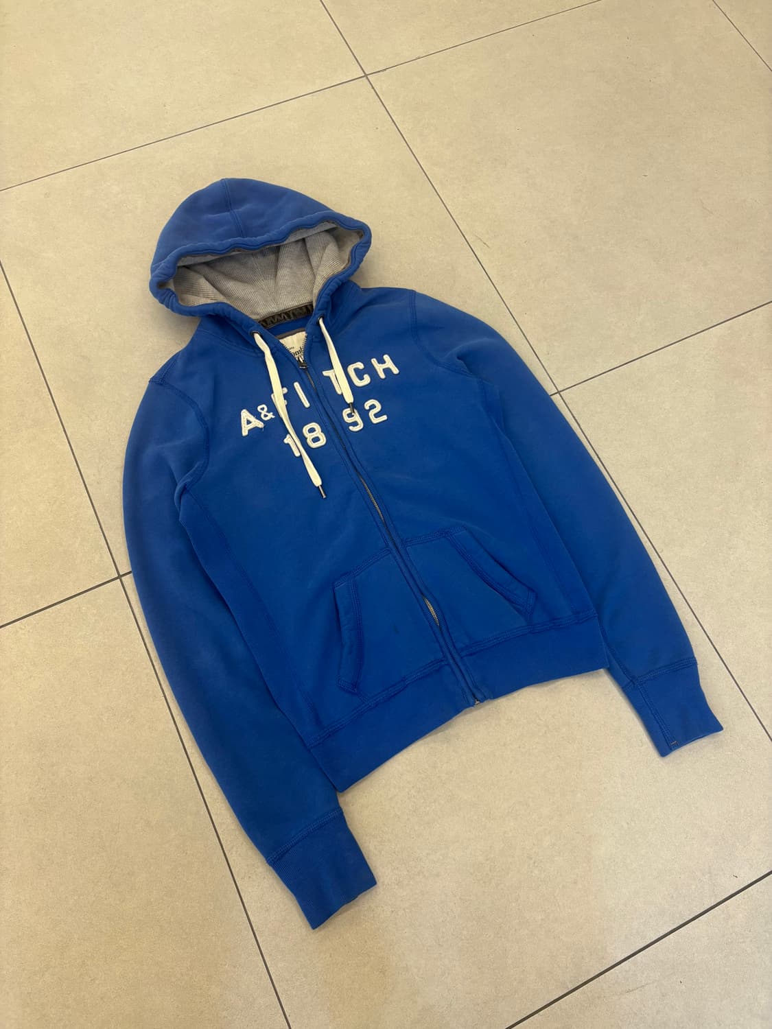 아베크롬비 1892 후드집업 블루 상품이미지2