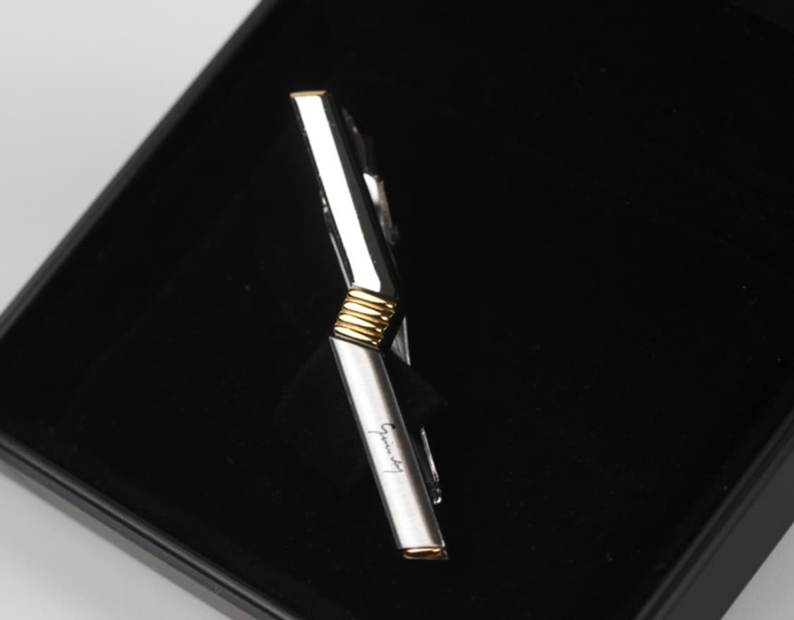 지방시 A-등급 5.3cm 남자 명품 넥타이핀 빈티지 상품이미지1