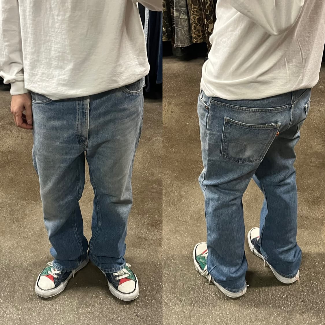 80s USA Levis517 데님 부츠컷 (35“) 상품이미지7