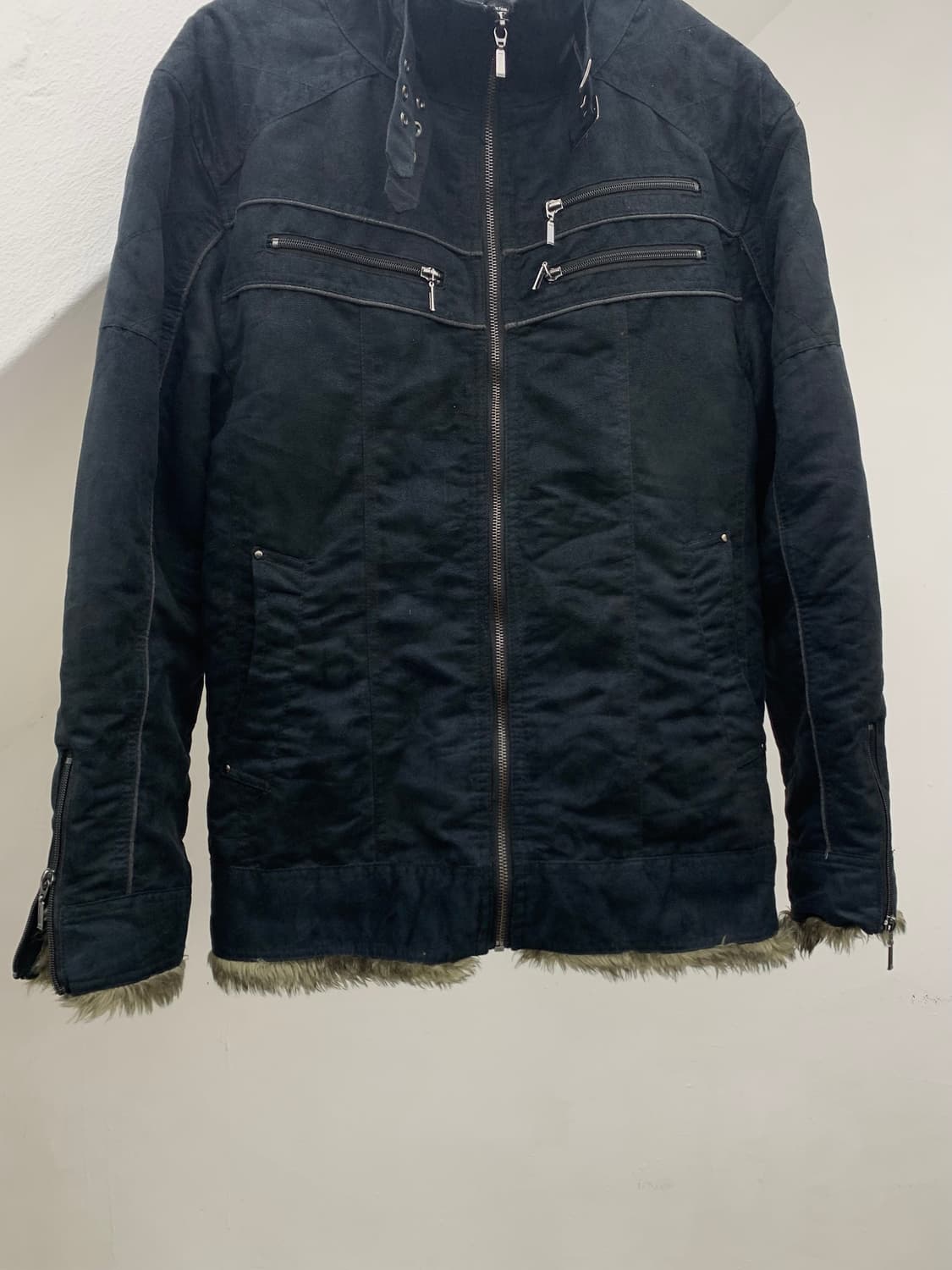 Splendid satisfaction zipper detail fur  상품이미지6