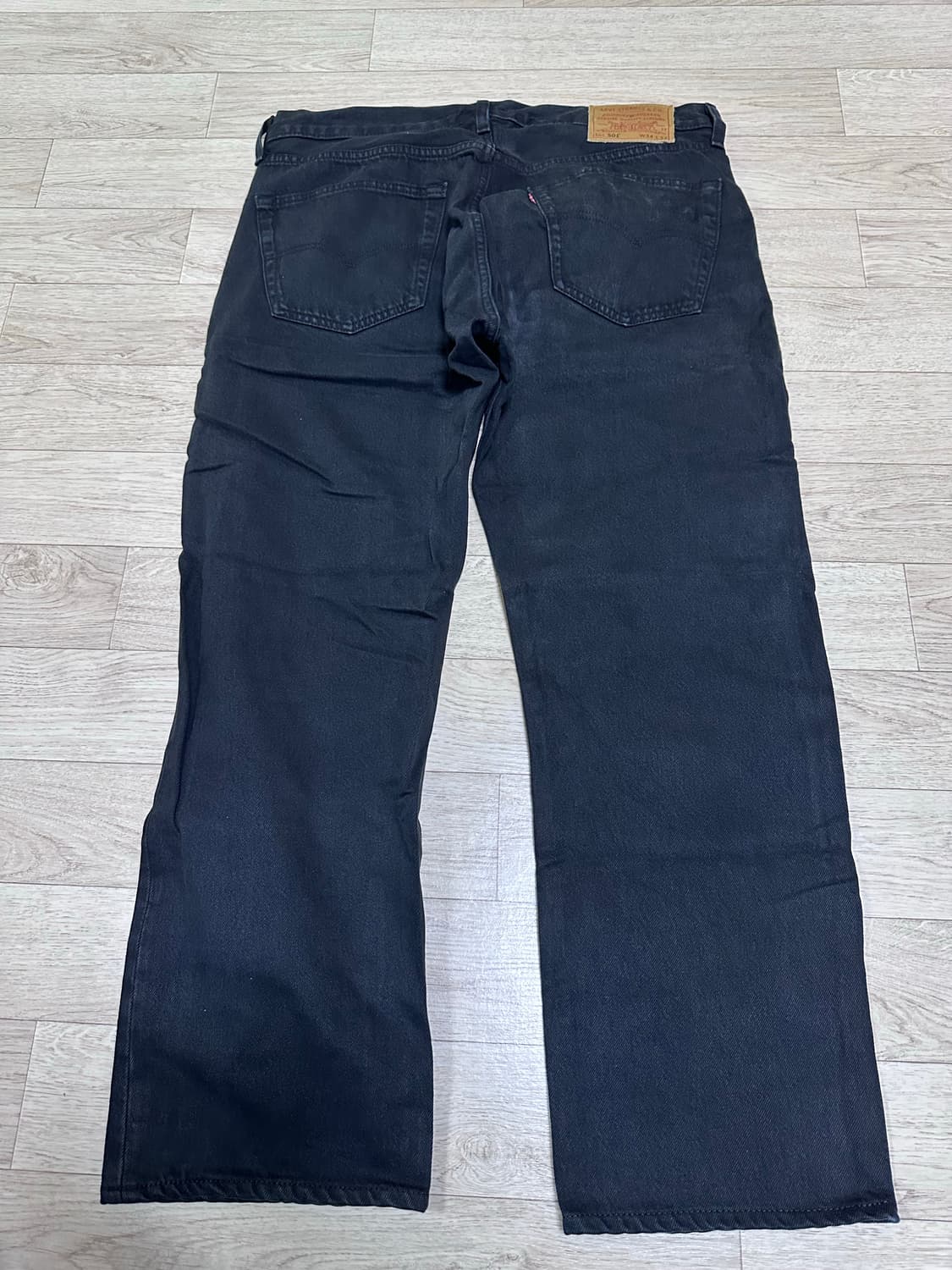 (34) 리바이스 501 블랙 청바지 상품이미지2