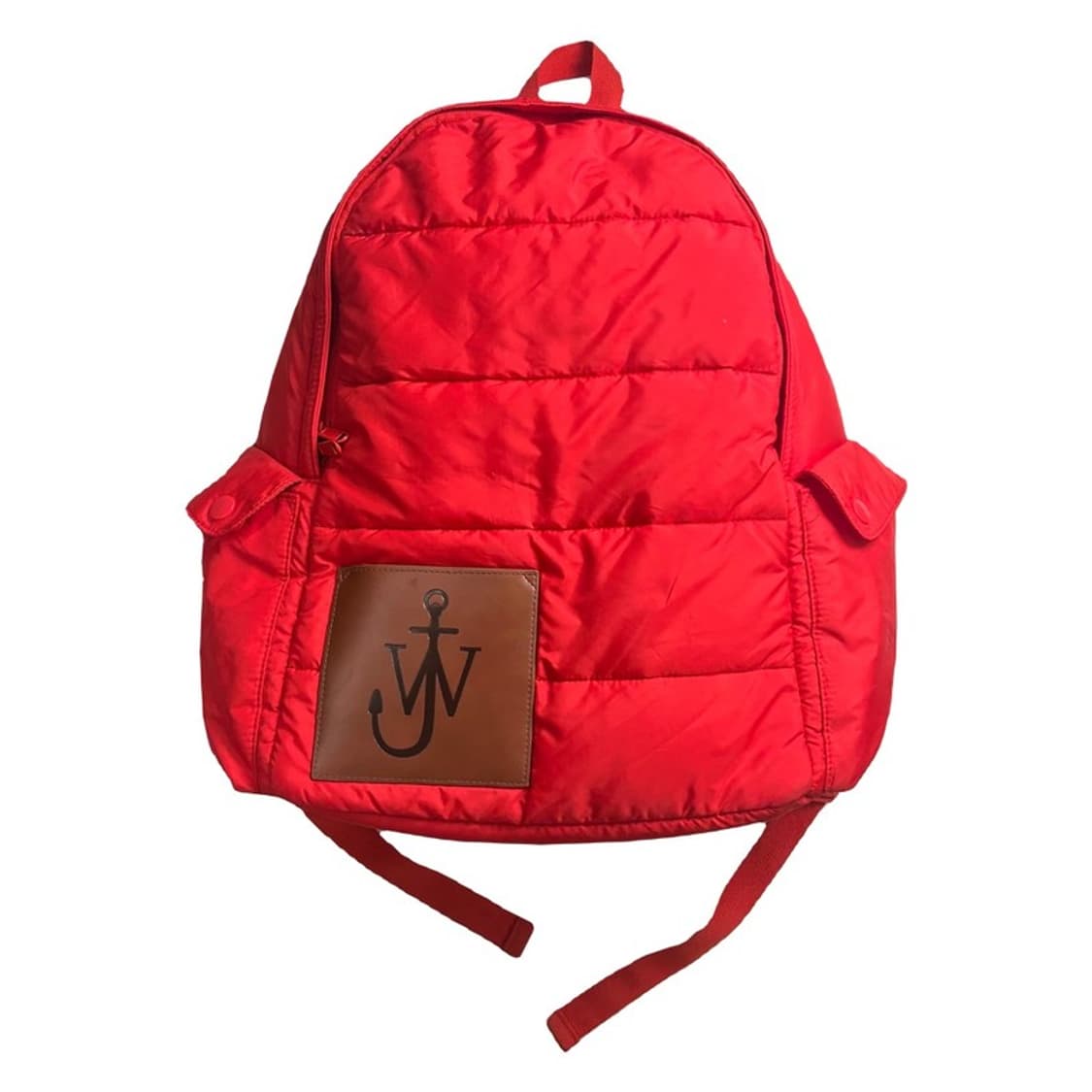 JW Anderson x UNIQLO 패딩 백팩 레드 상품이미지2