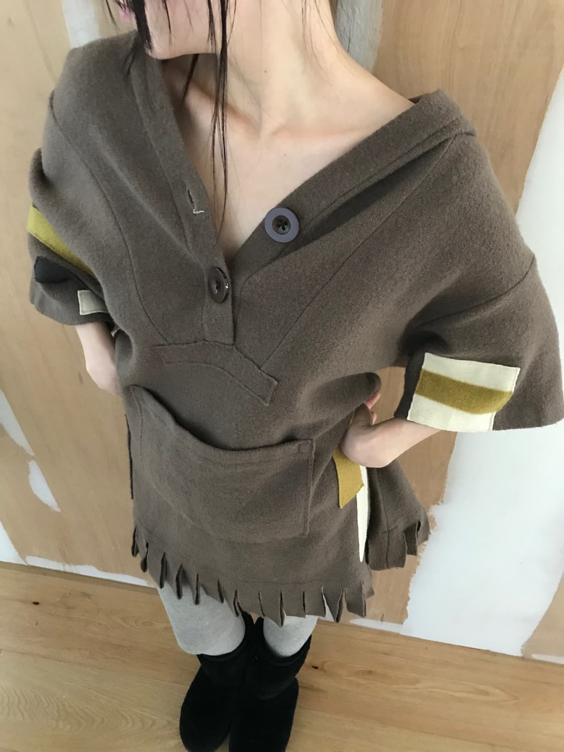 vintage tassel pocket one-piece 상품이미지7