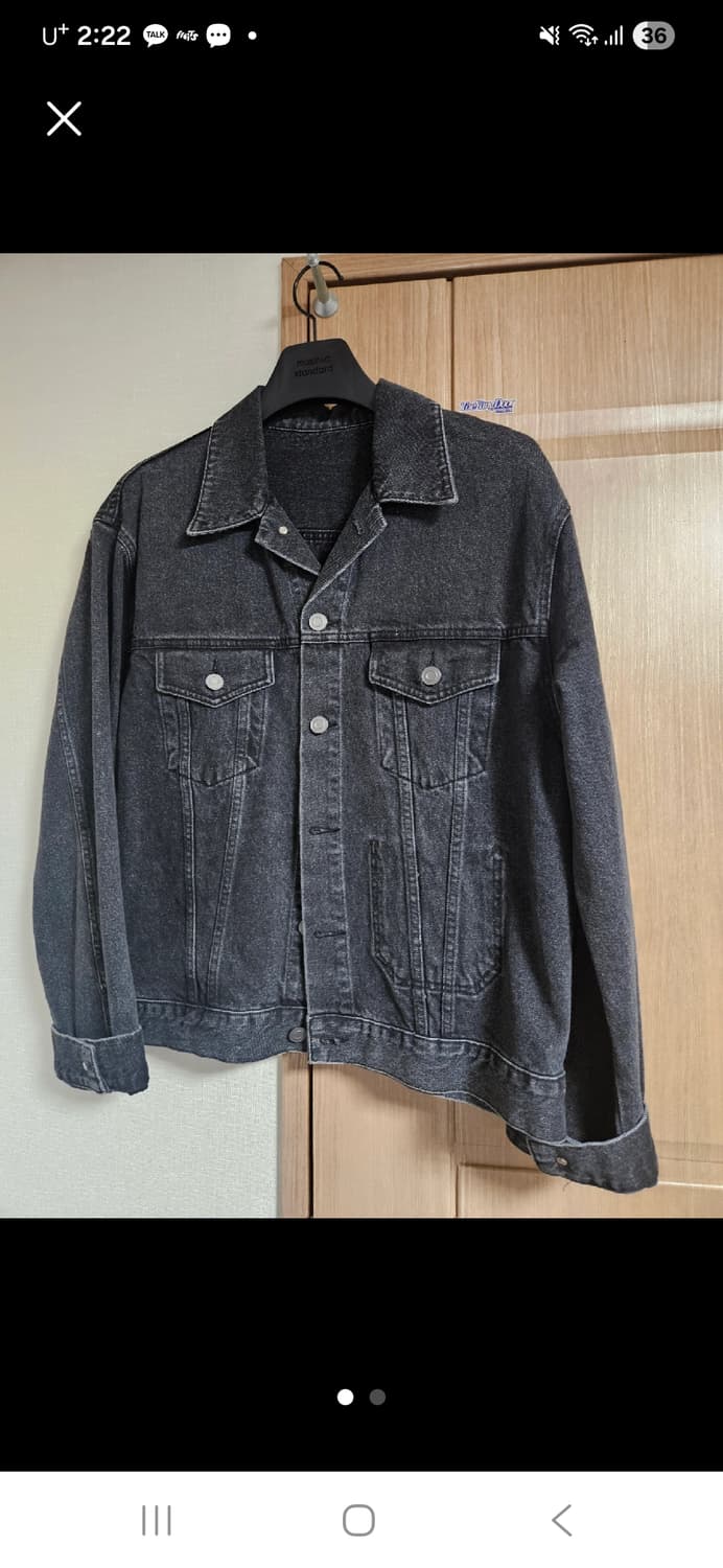 2001 SLOW WORKER DENIM WASH JACKET 상품이미지1