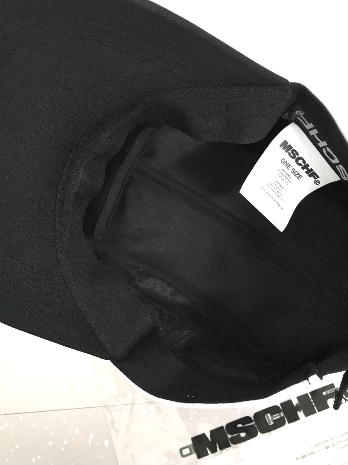 상태최상)미스치프 롬버스 러닝캡 라이트 그레이 상품이미지3