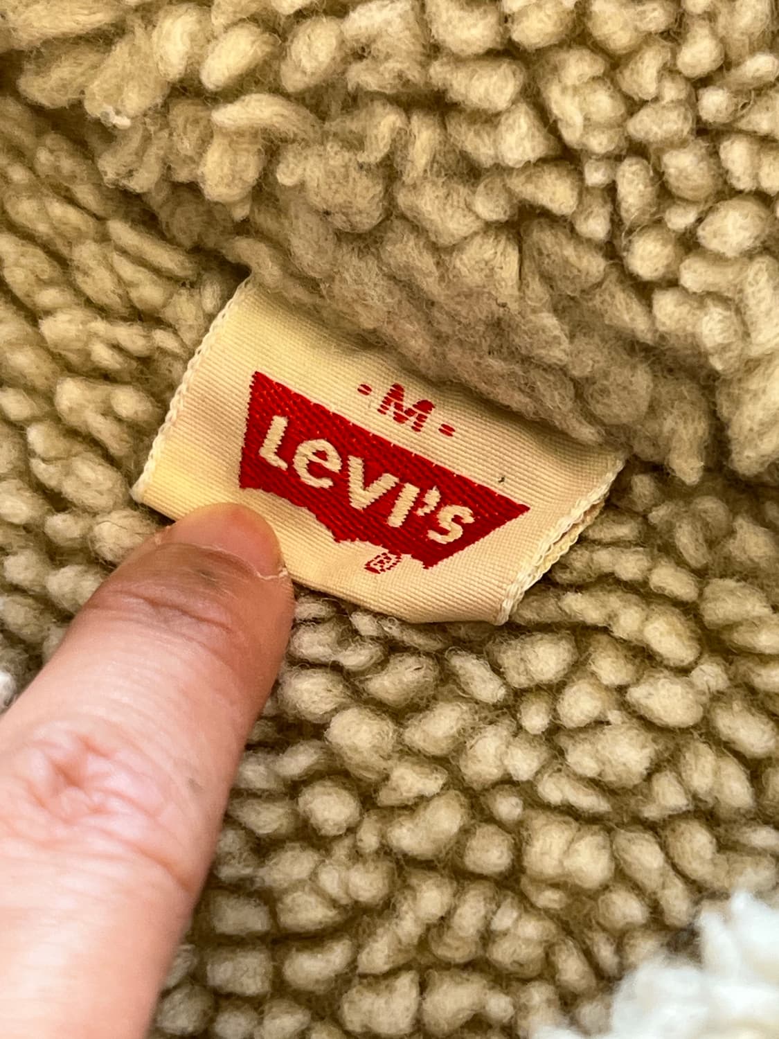 리바이스 LVC 쉐르파 트러커 자켓 처분  상품이미지3