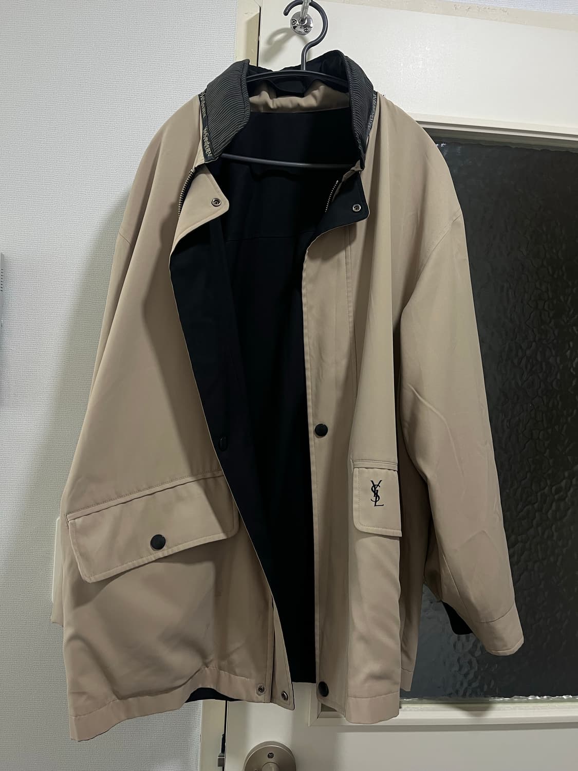 생로랑 리버시블 자켓 상품이미지6