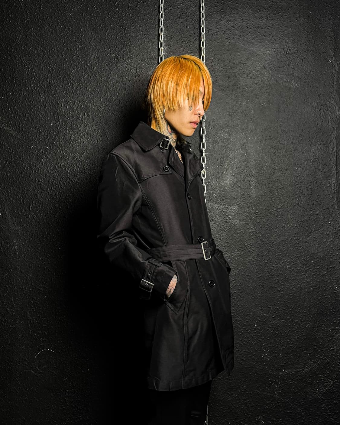 NICOLE – Belted Trench-Style Cort 상품이미지3