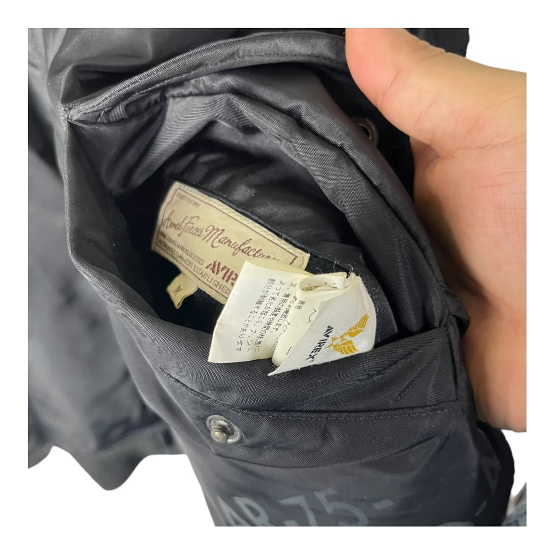 [Avirex] 아비렉스 리버시블 MA-1 항공점퍼 상품이미지6