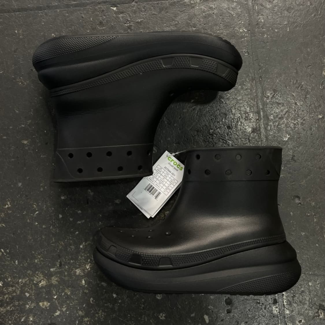 (새상품) 250 크록스 크러쉬 레인부츠 상품이미지1