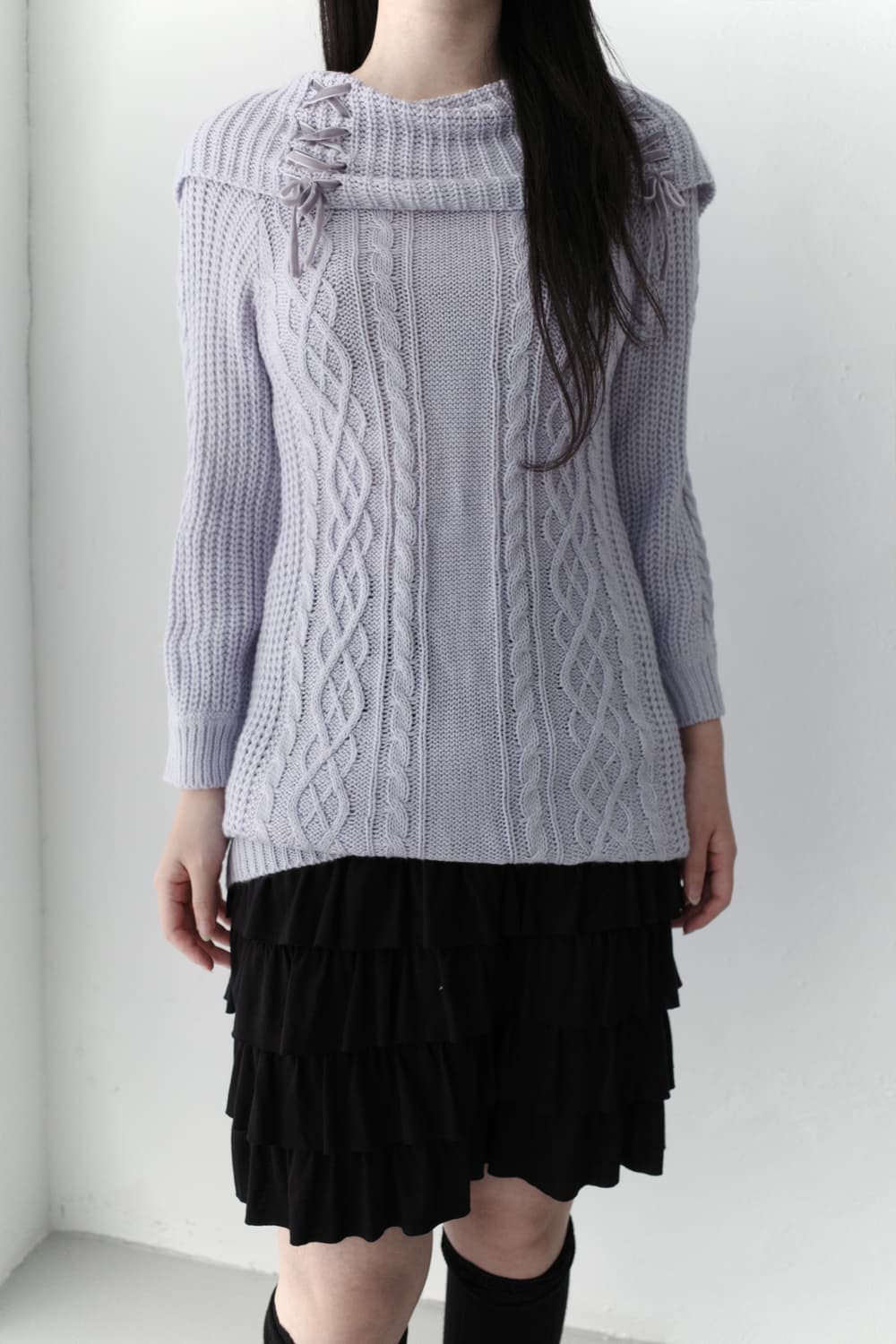 axes famme) corset long knit 상품이미지7