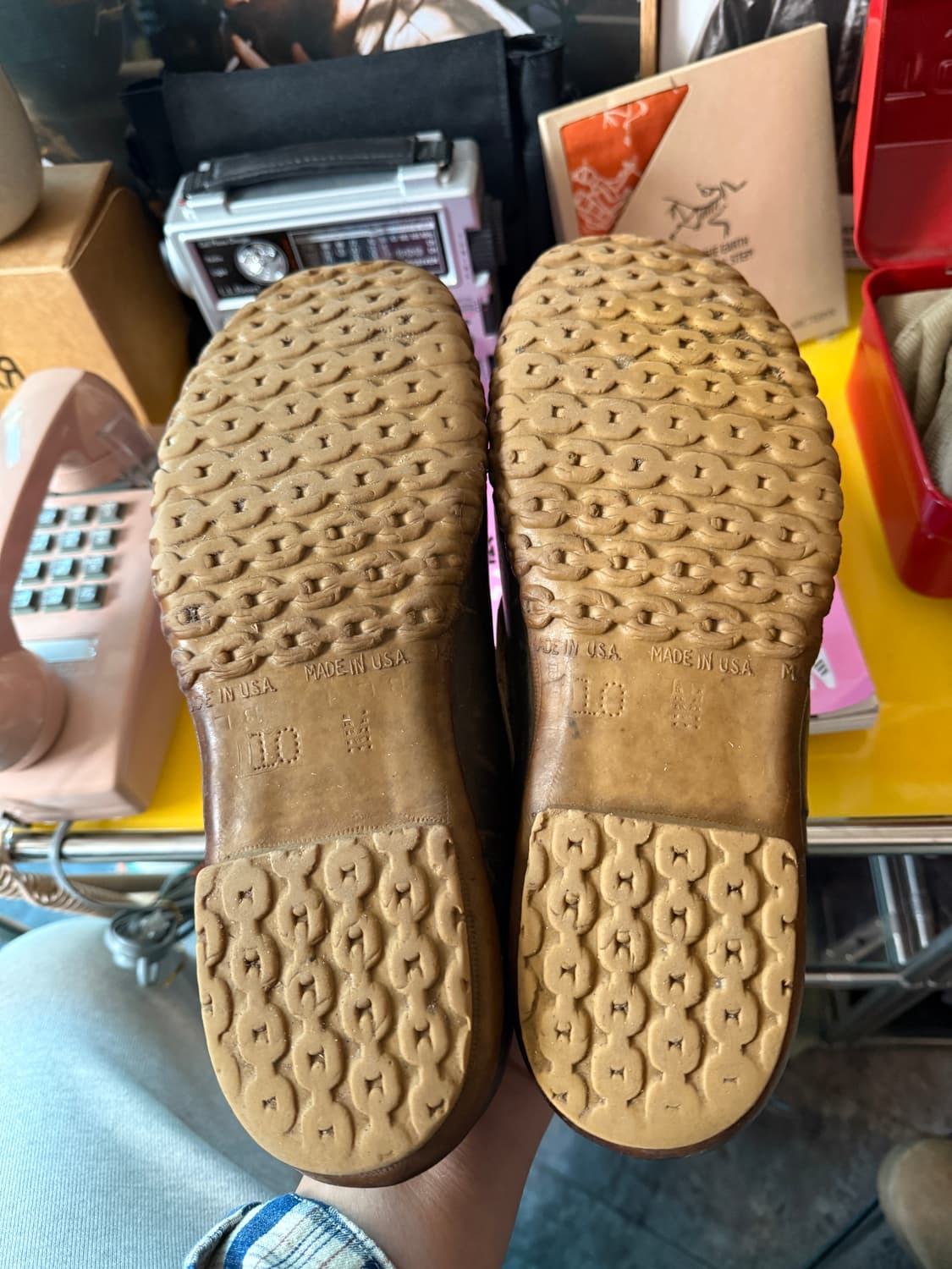 L.L.Bean Maine Hunting Shoe 덕부츠 로우컷 10M 상품이미지5