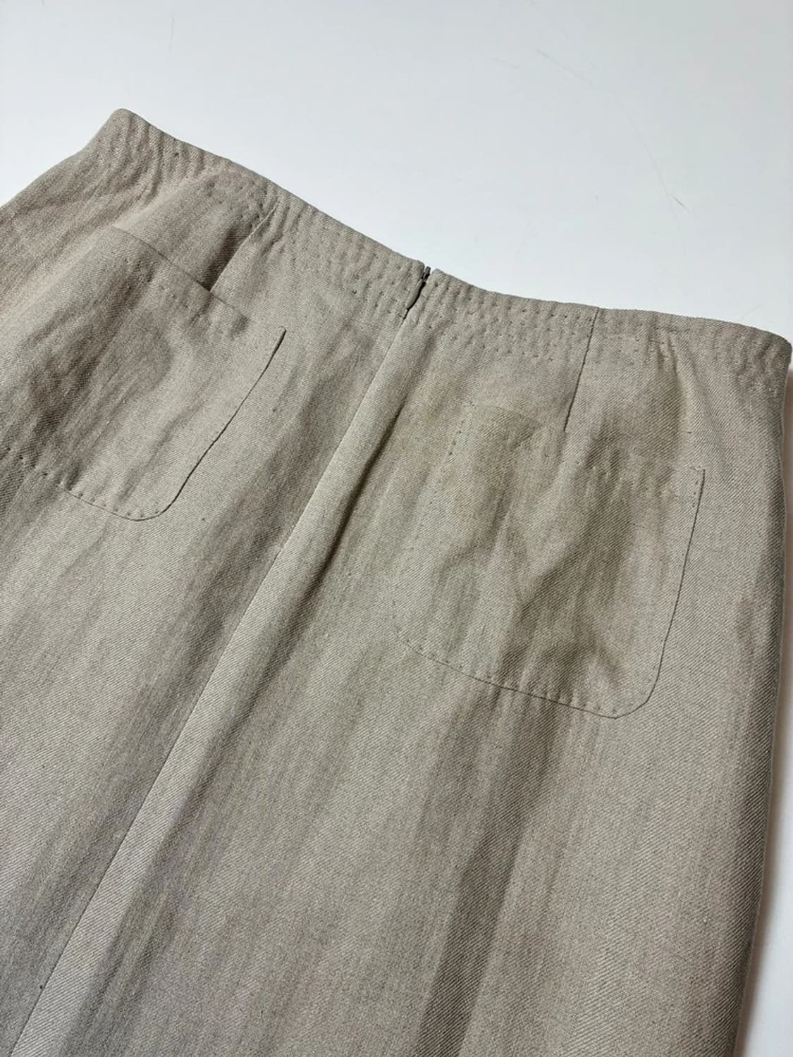 막스마라 00's OG 린넨 100% 스커트 PN9168  상품이미지4