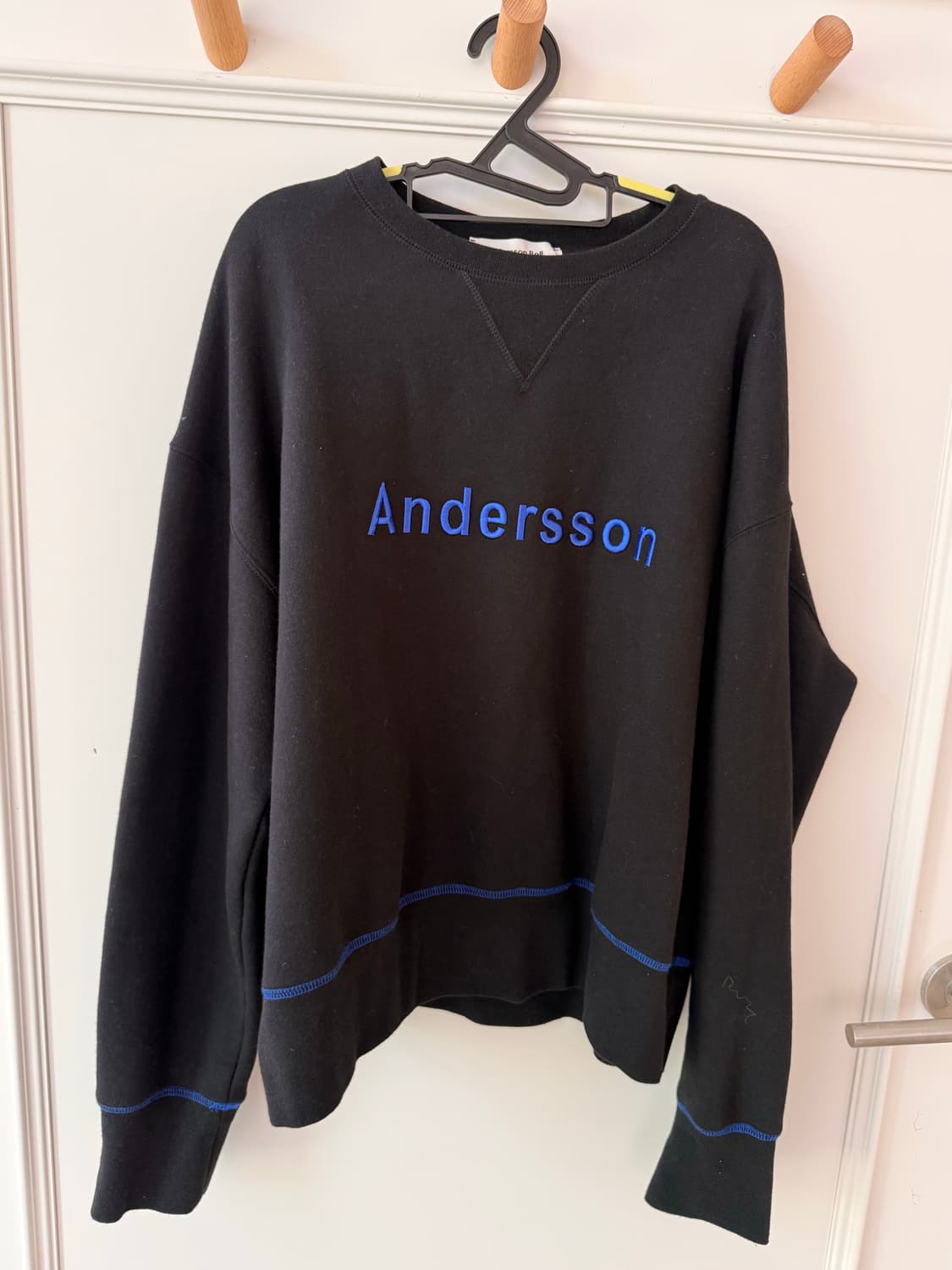 앤더슨벨 유니섹스 콘크라스트 스웻셔츠  상품이미지1