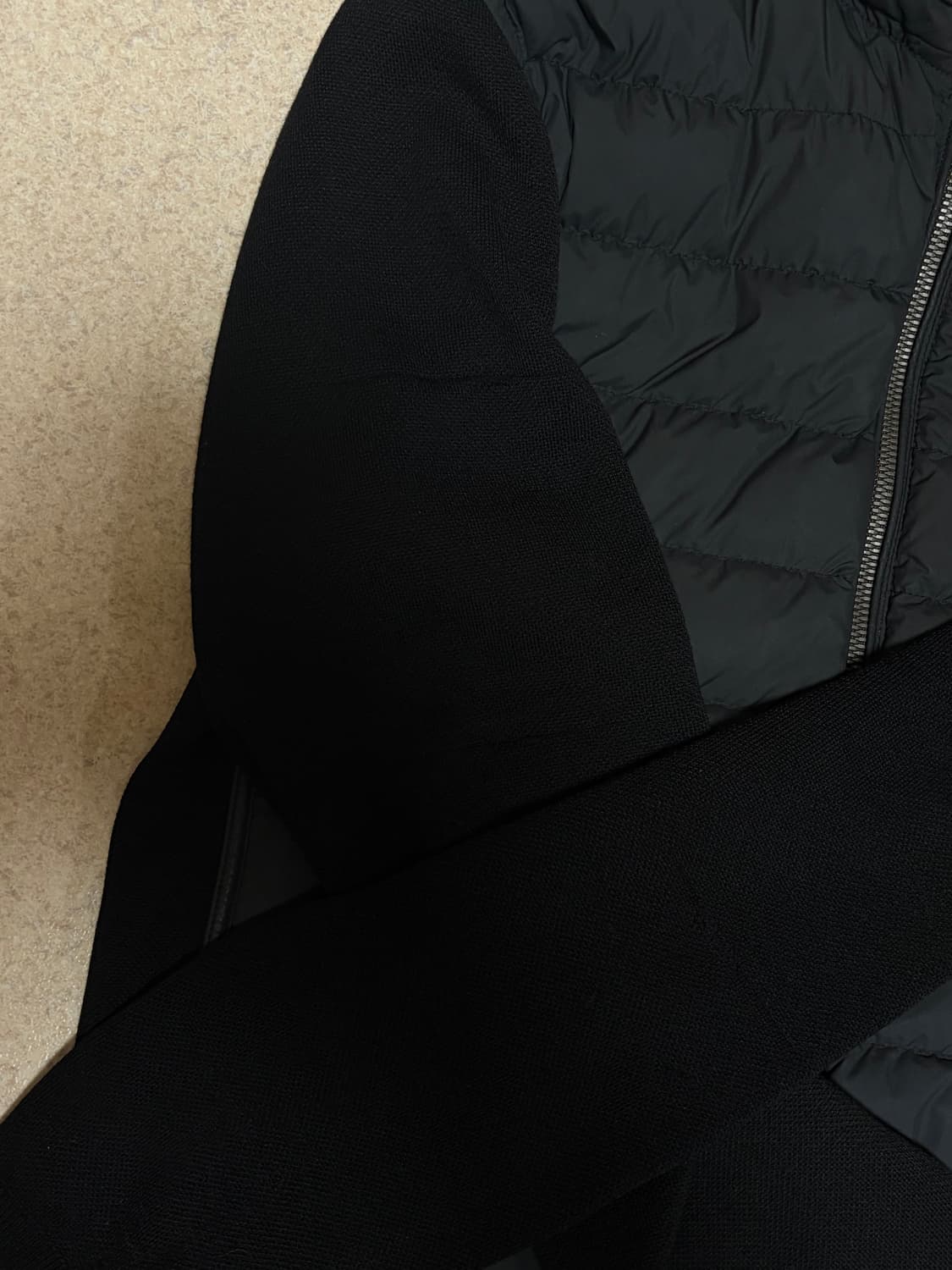 {황금매물} 파라점퍼스 니트 경량패딩 m 상품이미지7