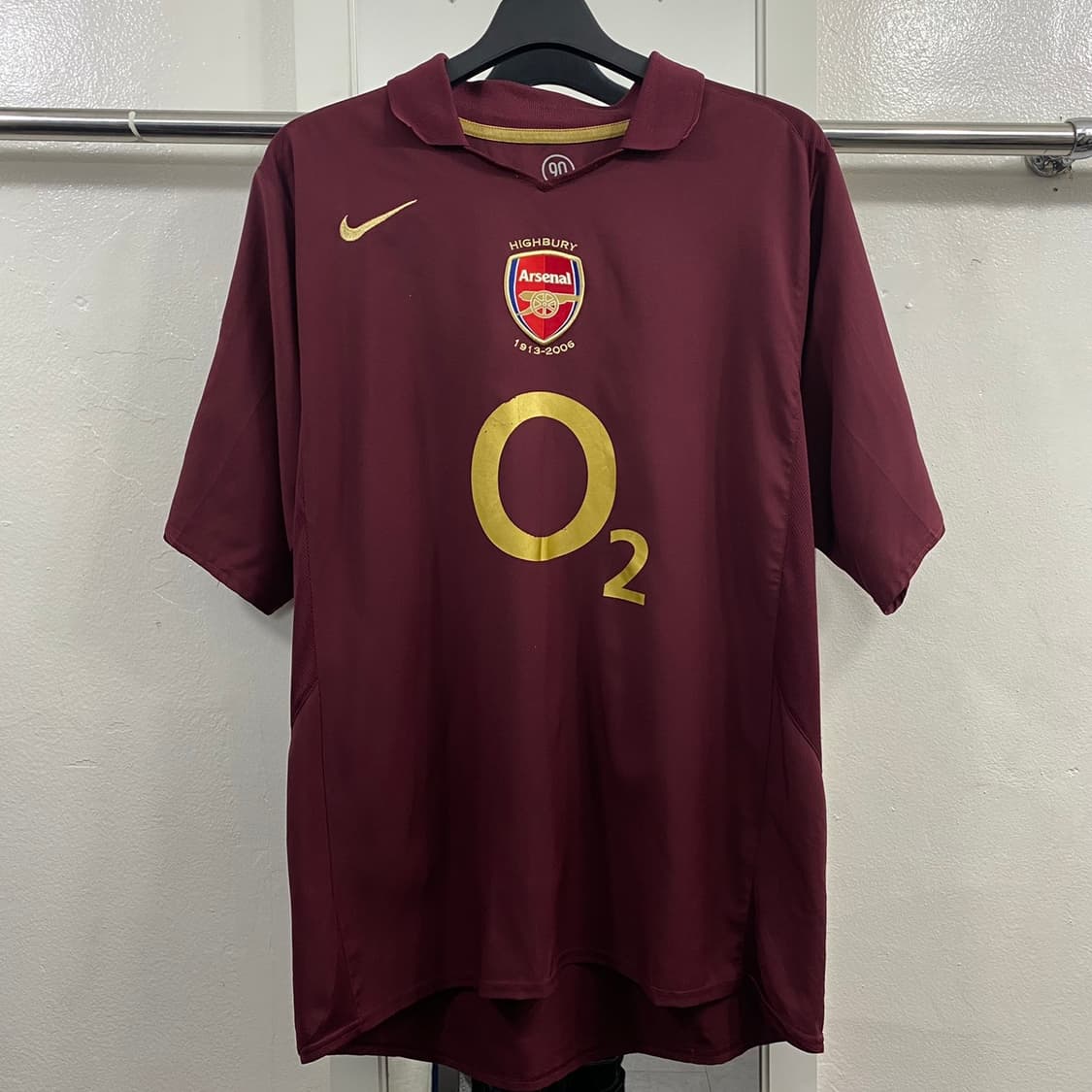 S 나이키 아스날 05-06 하이버리 앙리 유니폼 상품이미지5