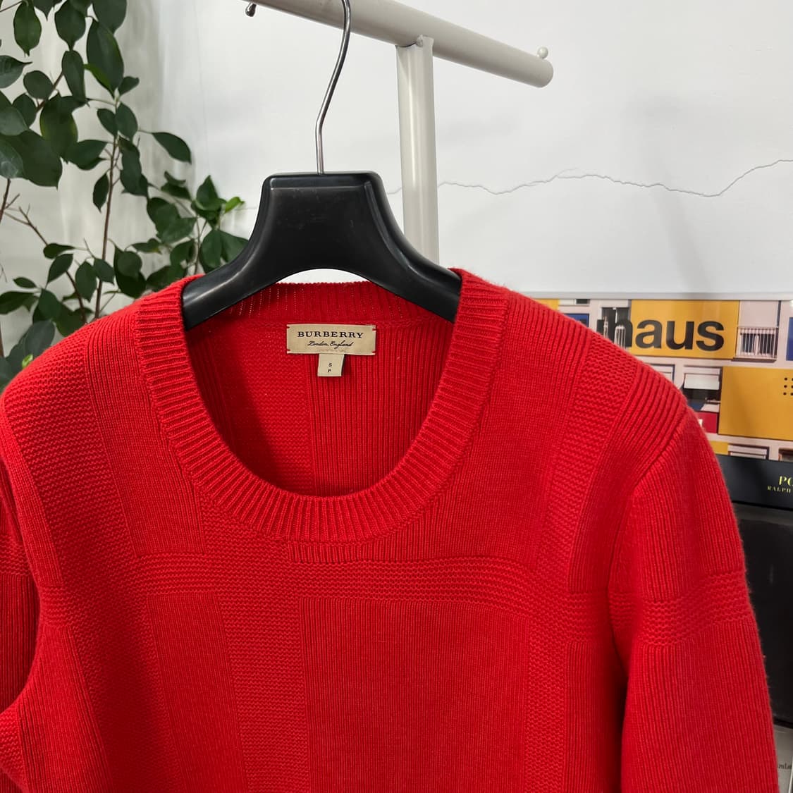 버버리 우먼 캐시미어 블렌드 니트 S 상품이미지2