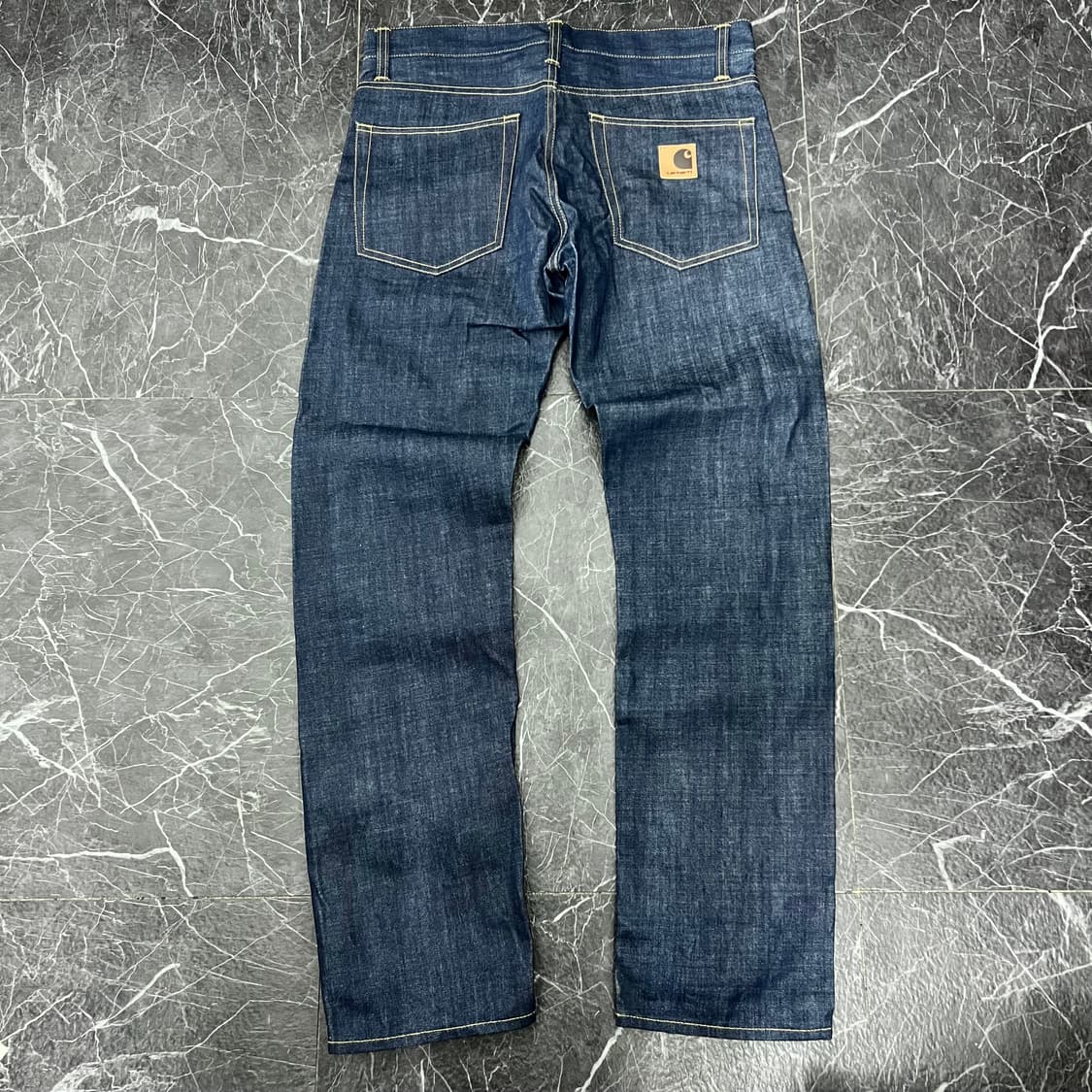 칼하트 WIP 클론다이크 생지 데님 팬츠 상품이미지4