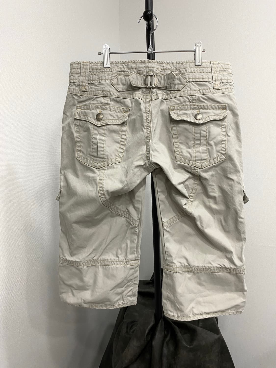 Multi-Pocket Cargo Capri Pants 상품이미지4