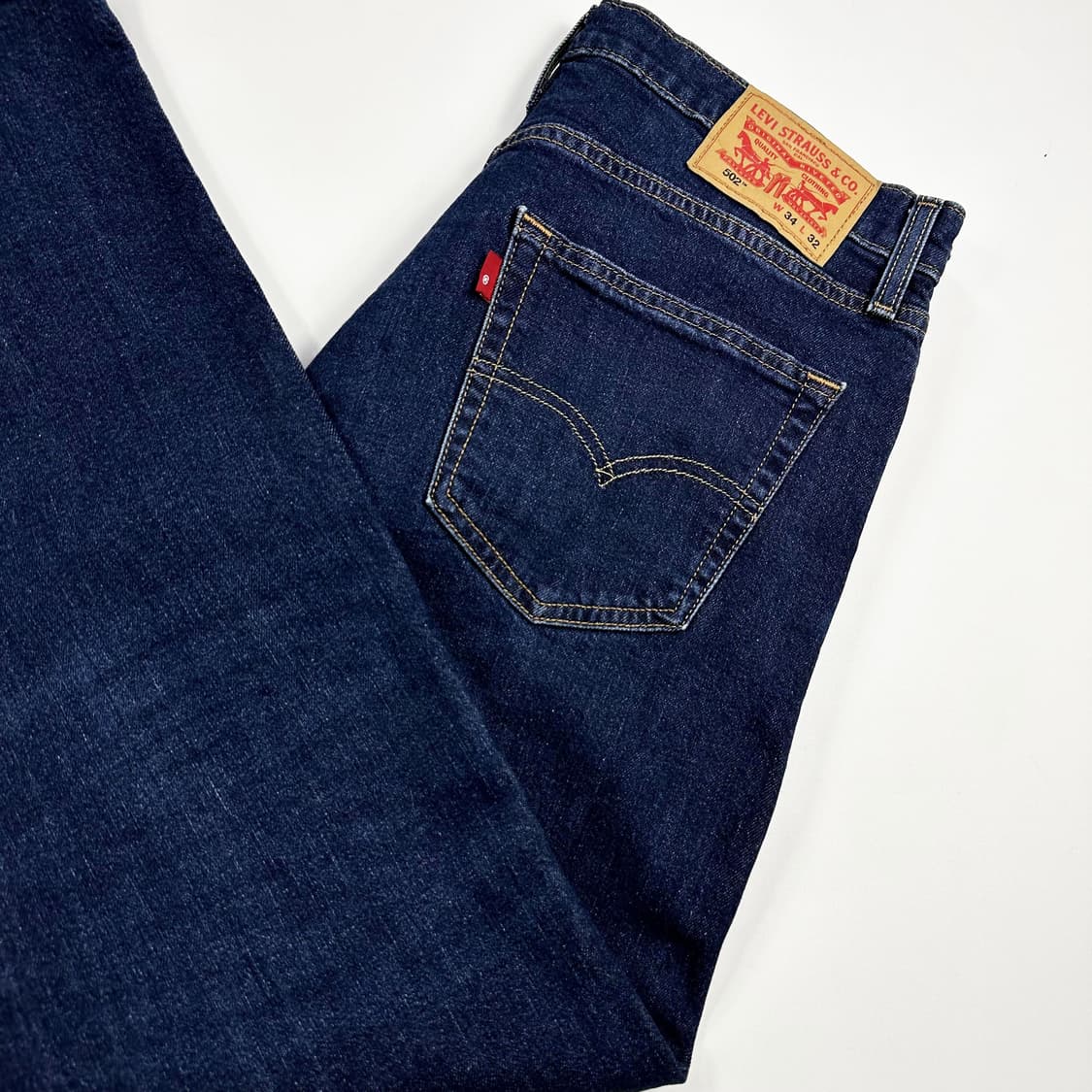 리바이스 502 오리지널 진청 데님 팬츠 (34인치) 상품이미지1