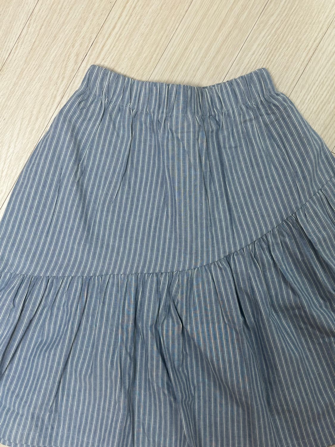 페스토 STRIPE ASYMMETRY SKIRT RAINY DAY 치마 상품이미지6