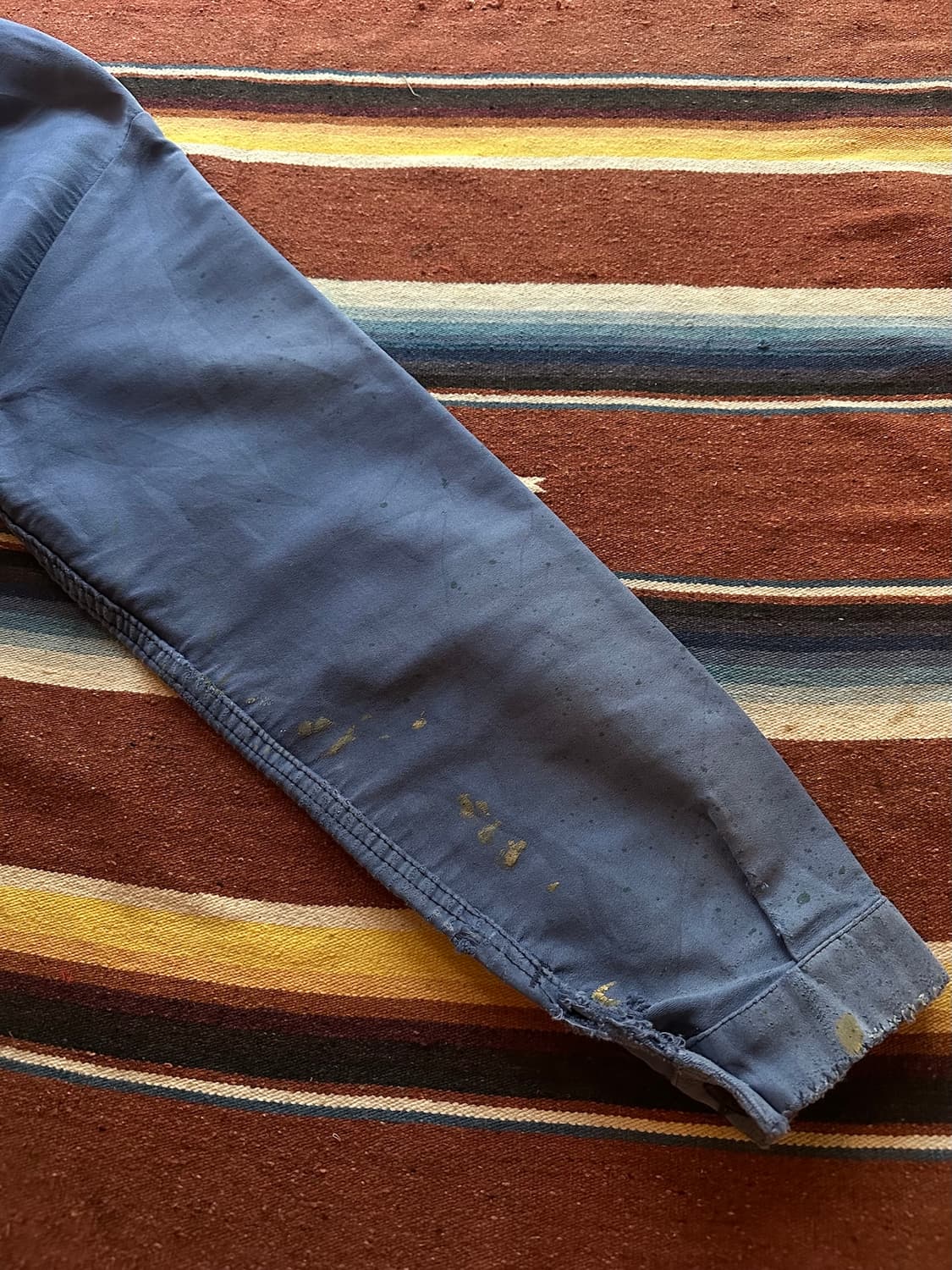 60s 빈티지 프렌치 몰스킨 워크 자켓 상품이미지6