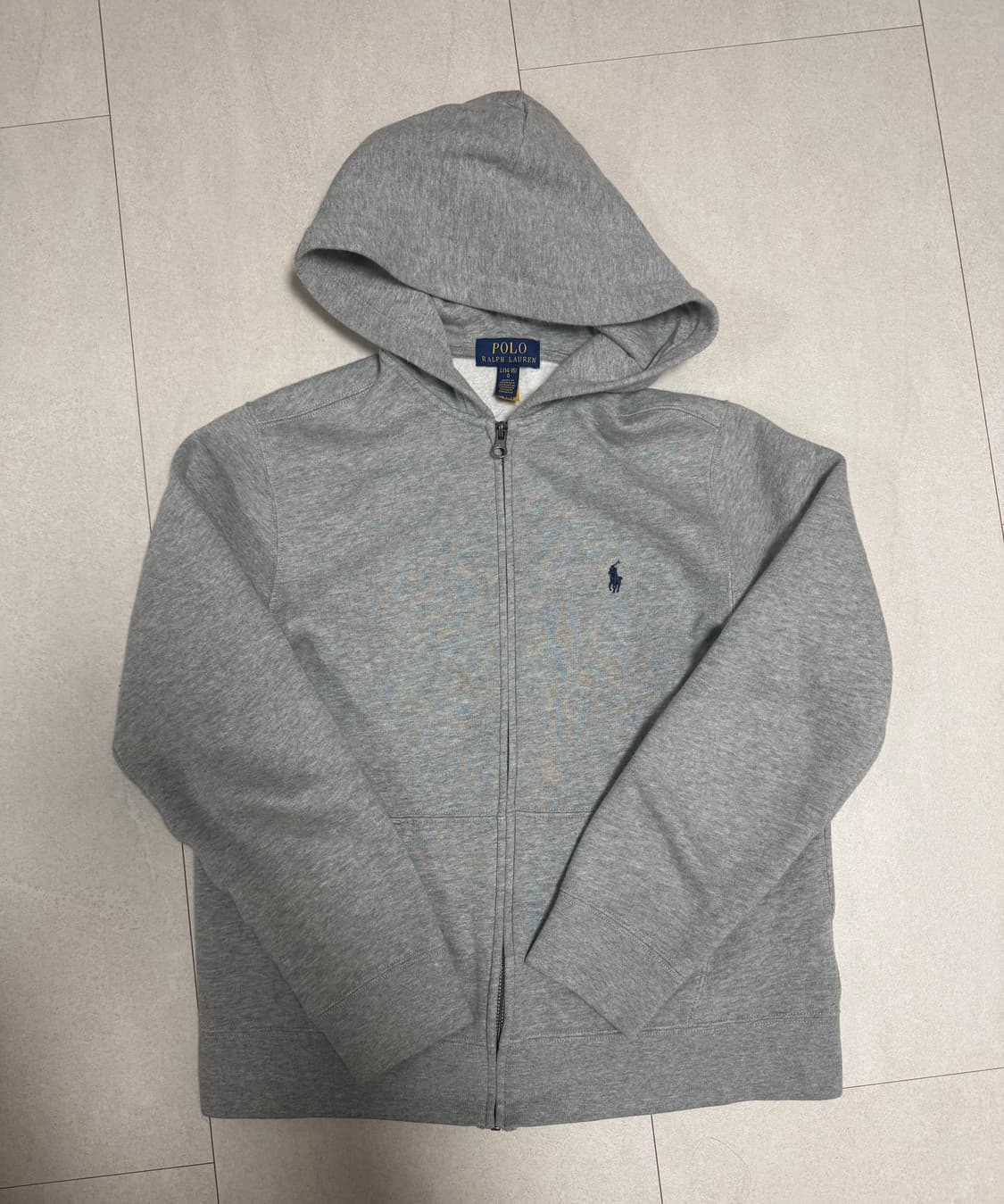 폴로 보이즈 후드집업 상품이미지1