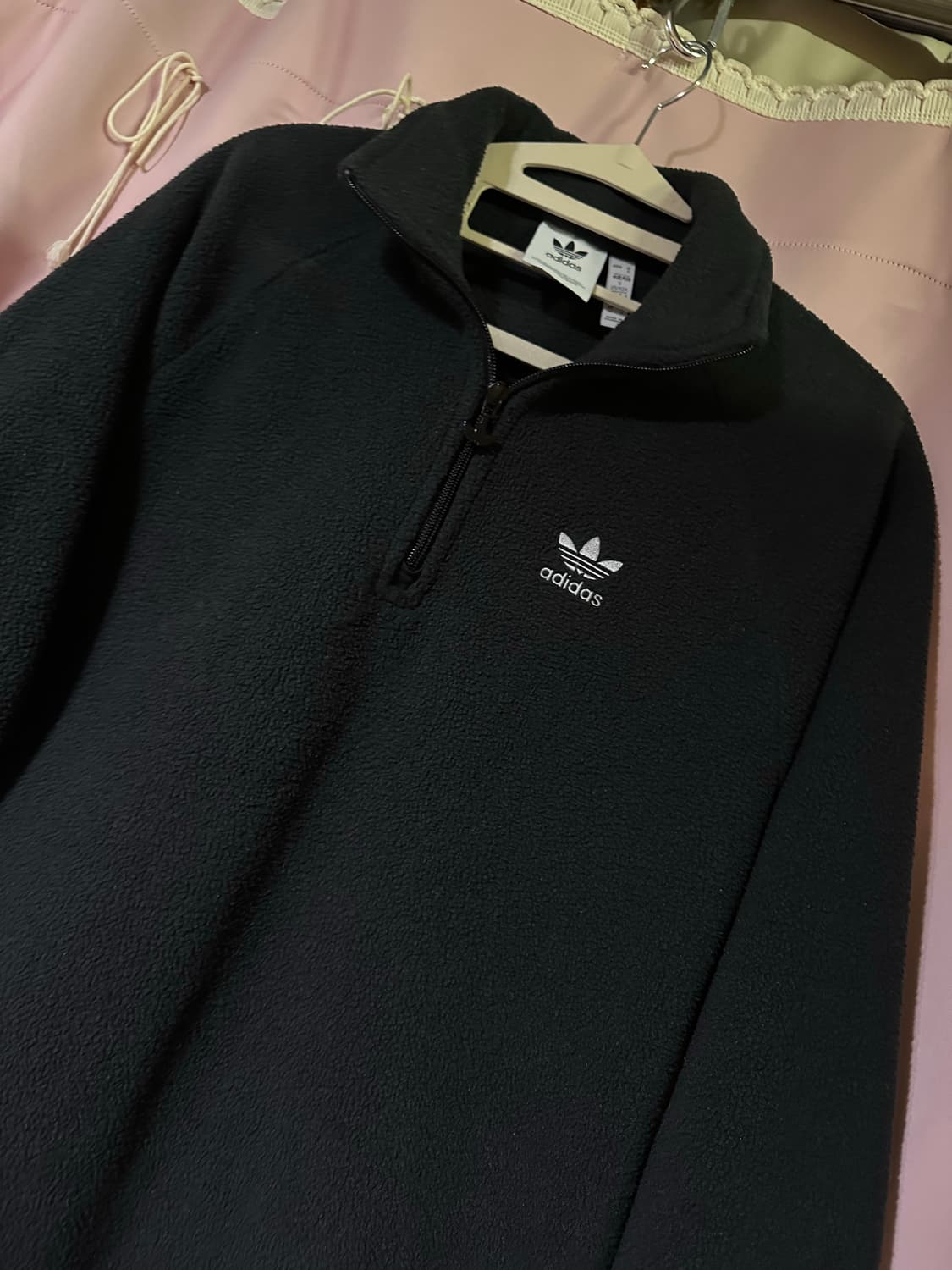 아디다스 반집업 아디다스 아노락 플리스 아디다스 불꽃 후리스 반집업 상품이미지3