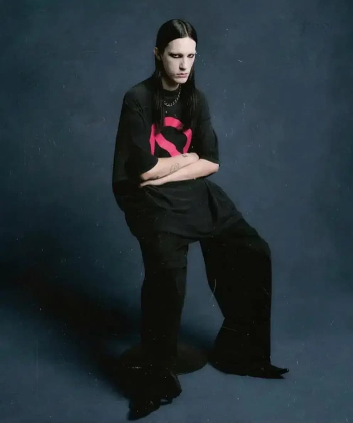 발렌시아가 비프렌드 반팔 티 + 키링 목걸이 리미티드 상품이미지1