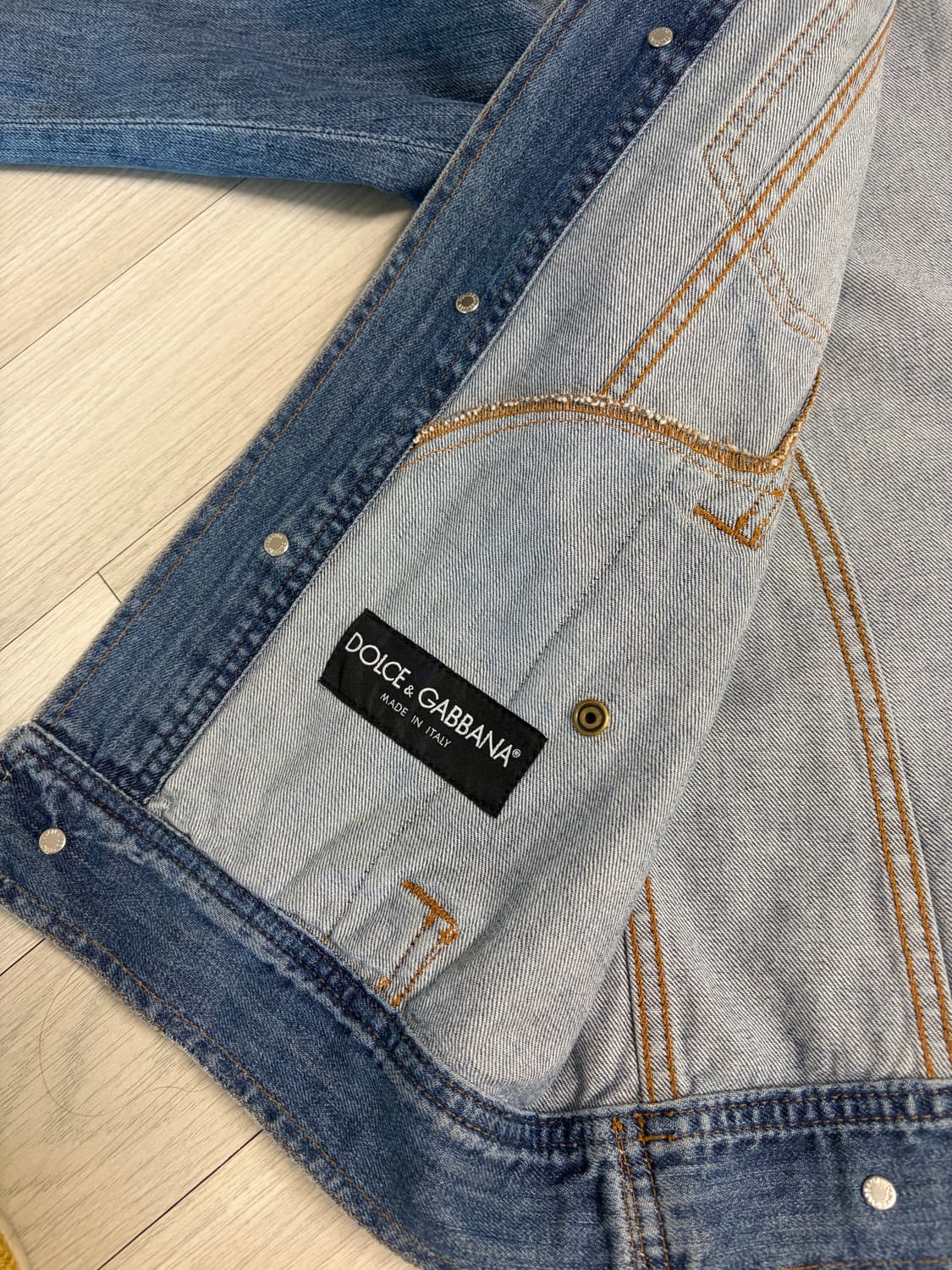 돌체앤가바나 데님 청자켓 50 상품이미지3