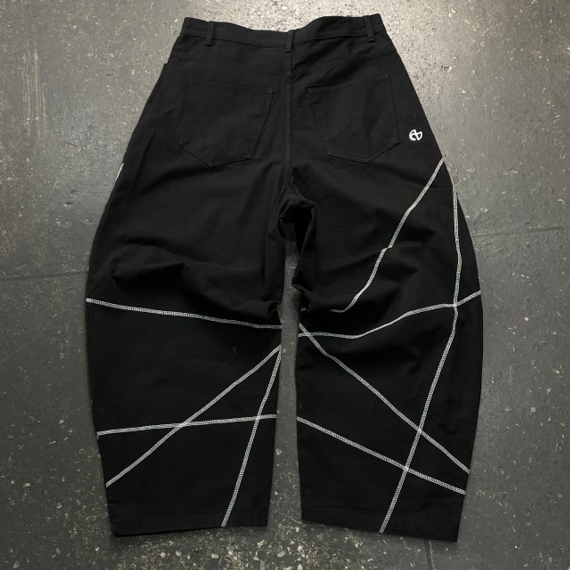 100 노매뉴얼 S.L 와이드 팬츠  상품이미지5