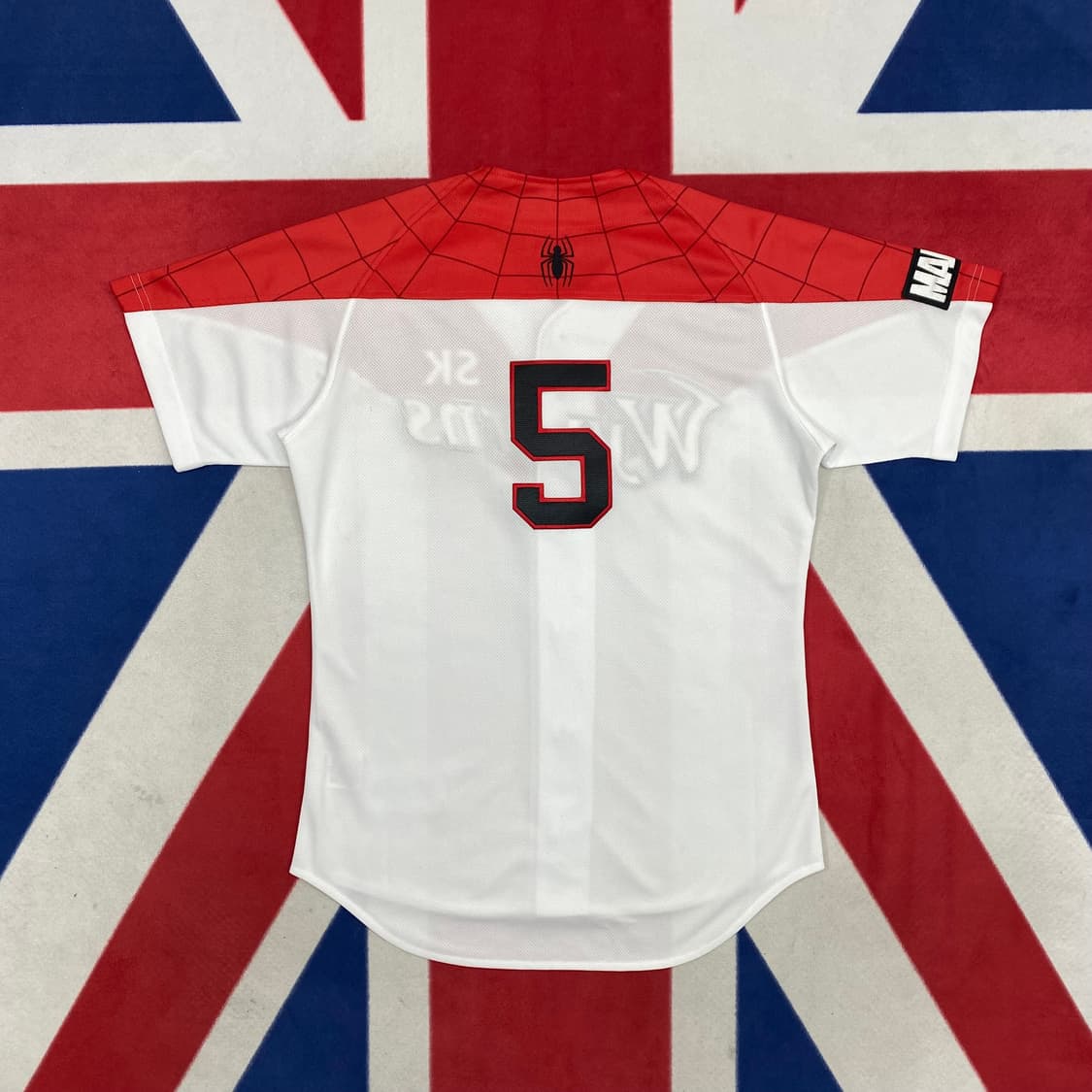 sk와이번스 마블 스파이더맨 유니폼 95 상품이미지4