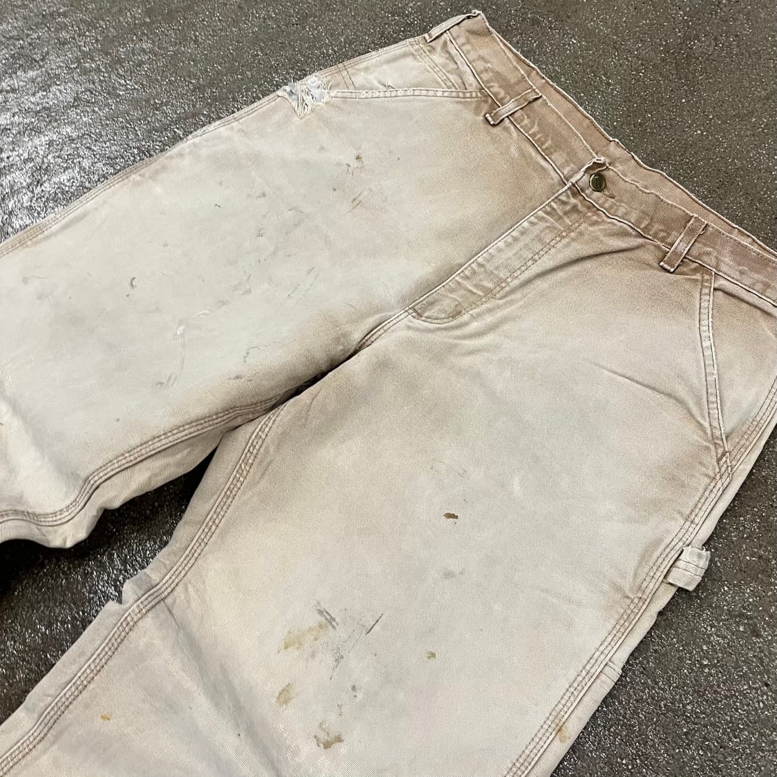 Carhartt B111 플란넬 라인드 카펜터 팬츠 (34“) 상품이미지7