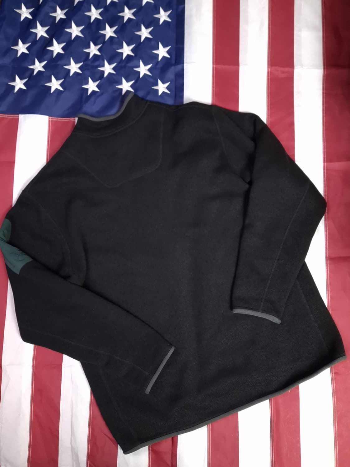 오리지날 아크테릭스 블랙 코버트 하프 집업 플리스 자켓 상품이미지6