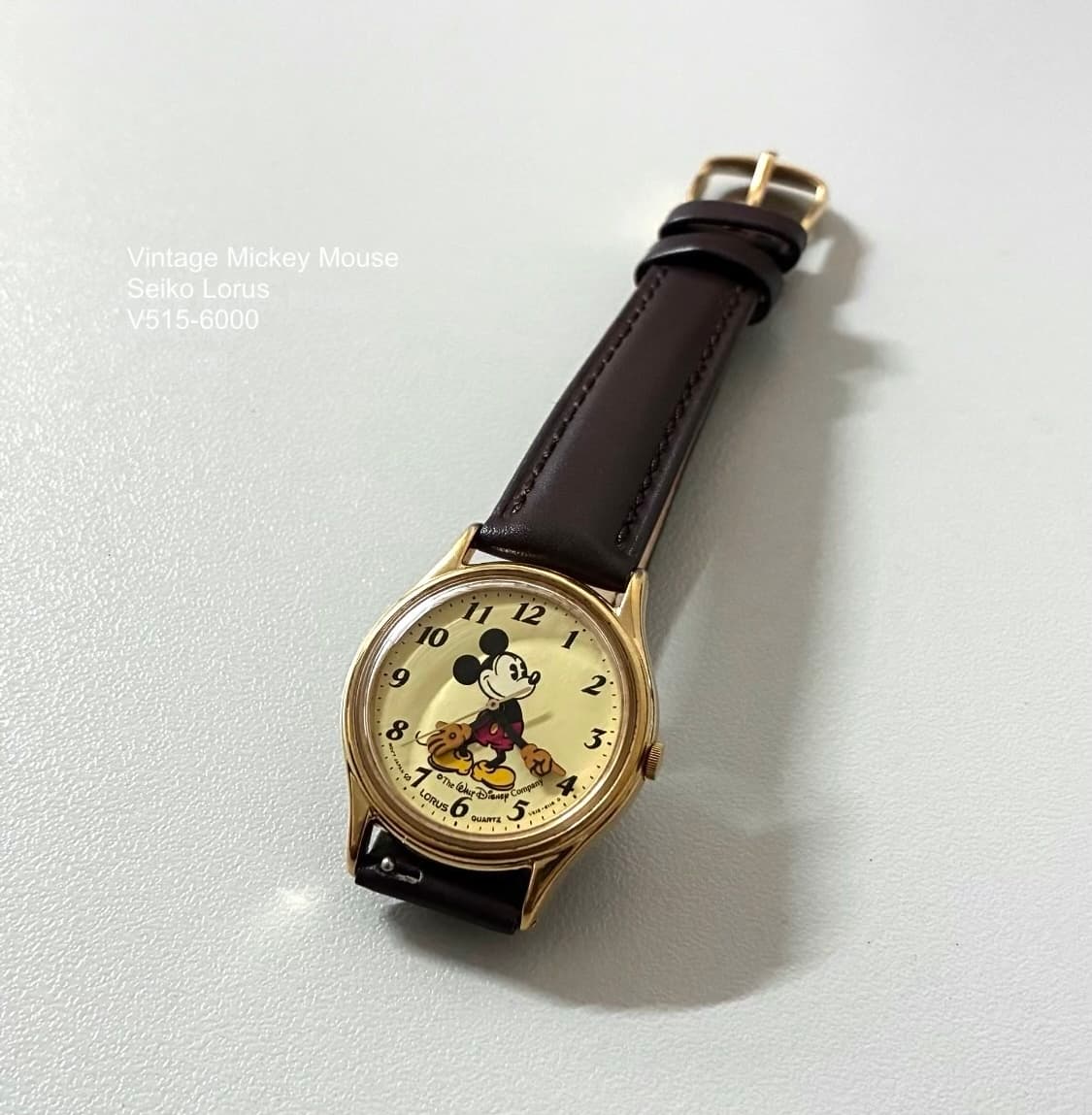 Seiko Lorus Vintage Mickey Mouse Quartz 상품이미지3