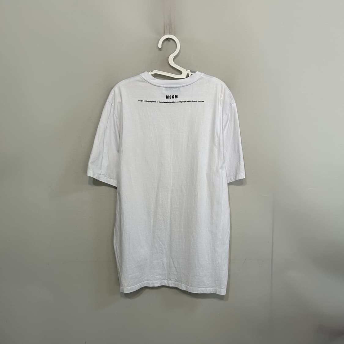 MSGM 프린팅 반팔 티셔츠 L 남성 상품이미지3