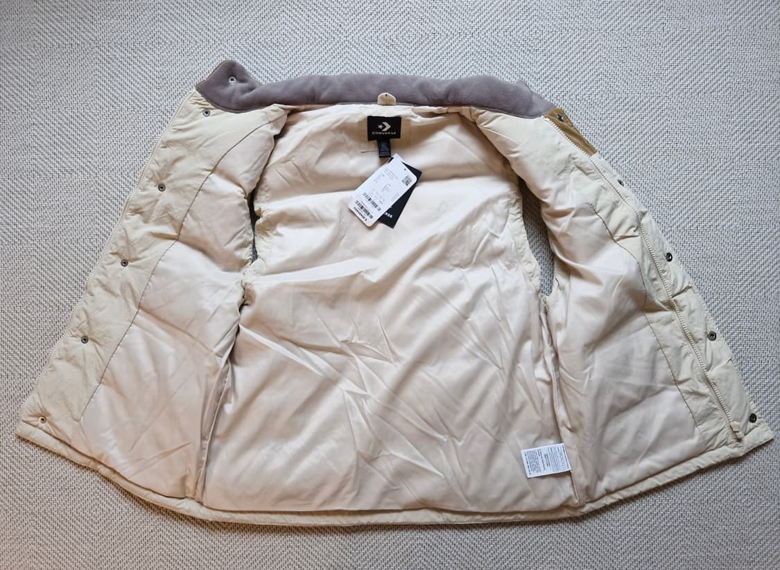컨버스 다운 베스트 L 새상품 상품이미지3