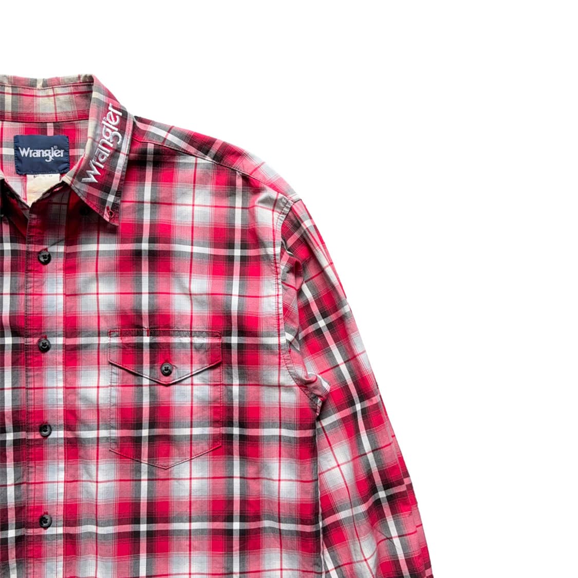랭글러 Wrangler Logo Check Shirt 상품이미지4