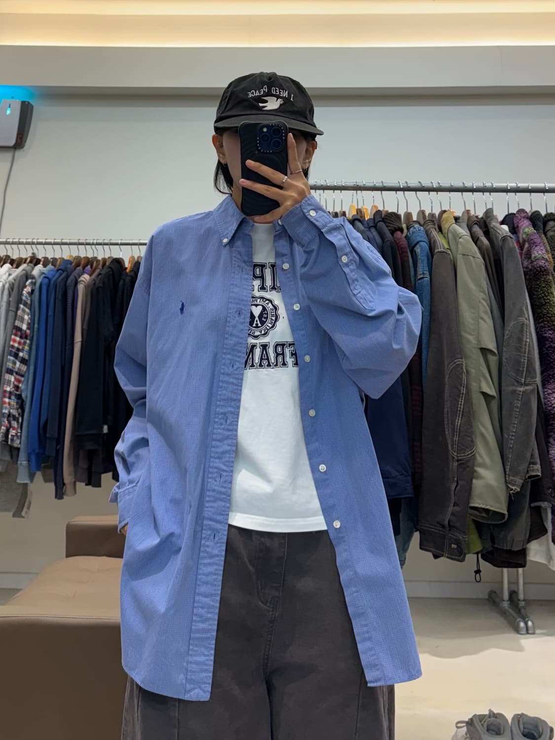 폴로 랄프로렌 핀체크 옥스포드 셔츠 상품이미지6