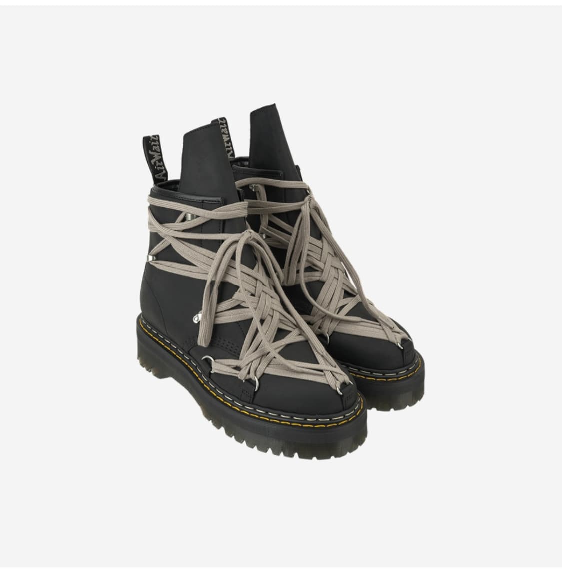 닥터마틴 릭오웬스 메가레이스 부츠입니다 상품이미지1