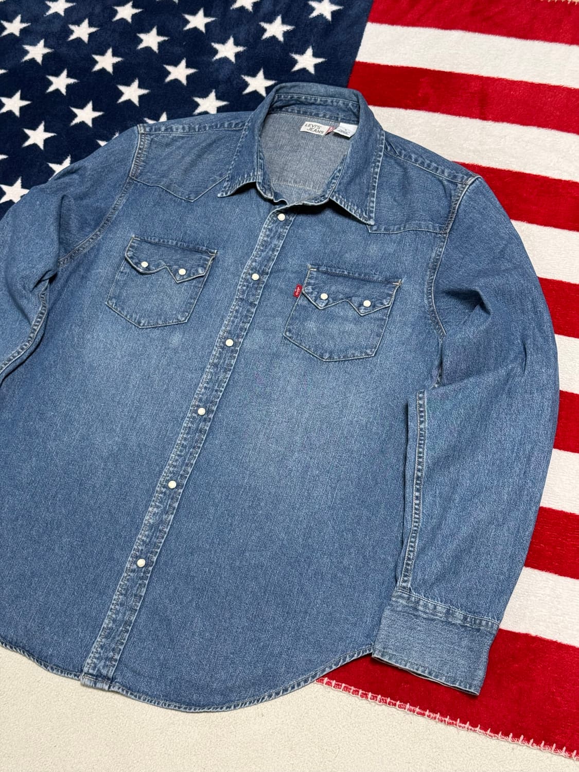 리바이스 웨스턴셔츠 Levi’s Western Shirt [XL] 빈티지 상품이미지2