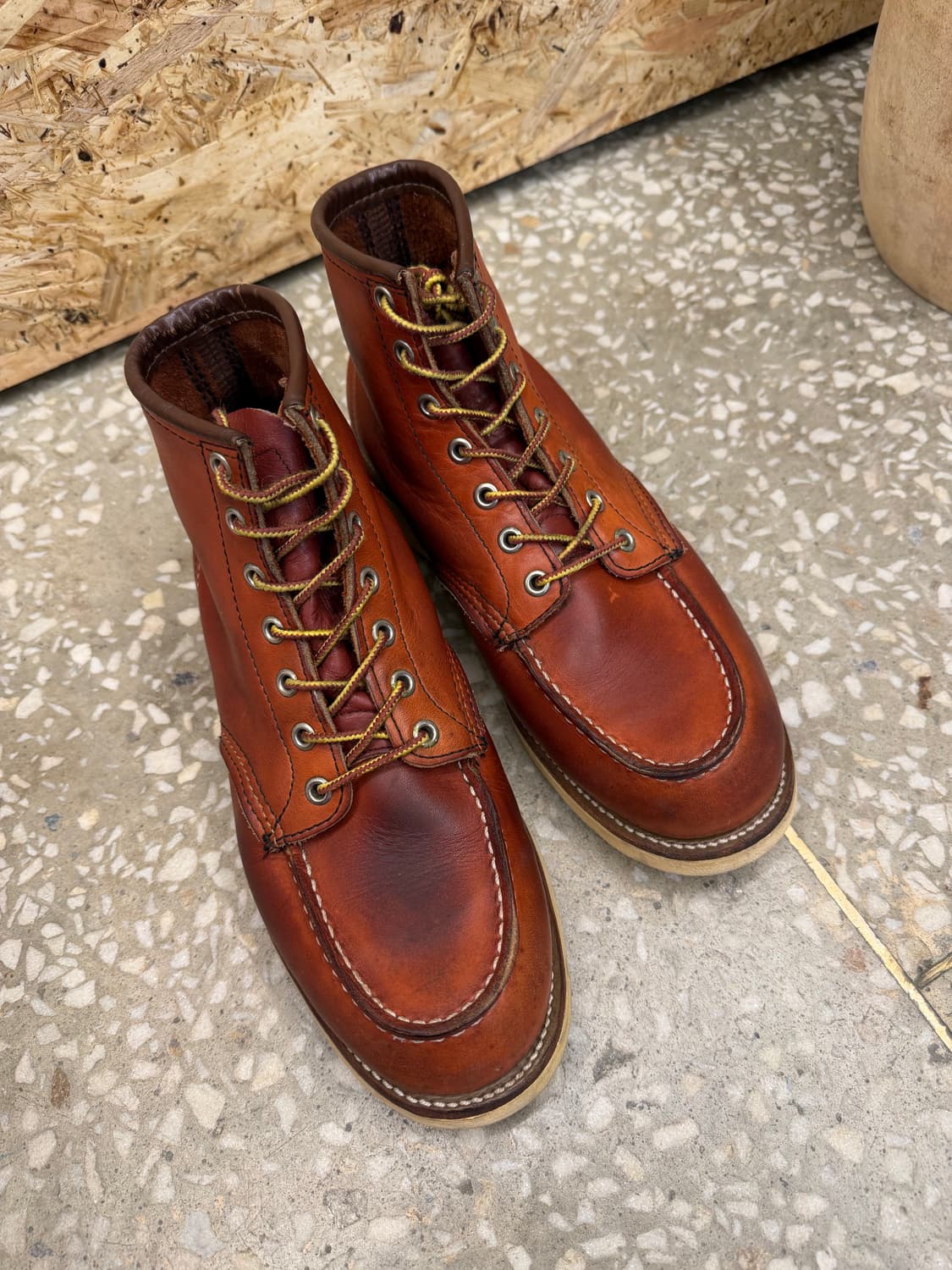 90‘s 레드윙 아이리쉬세터 8875 오로러셋 포티지 8.5E 상품이미지2