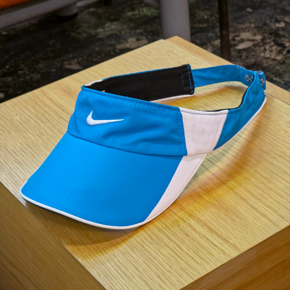 나이키 블루 썬캡 바이저 모자 상품이미지2