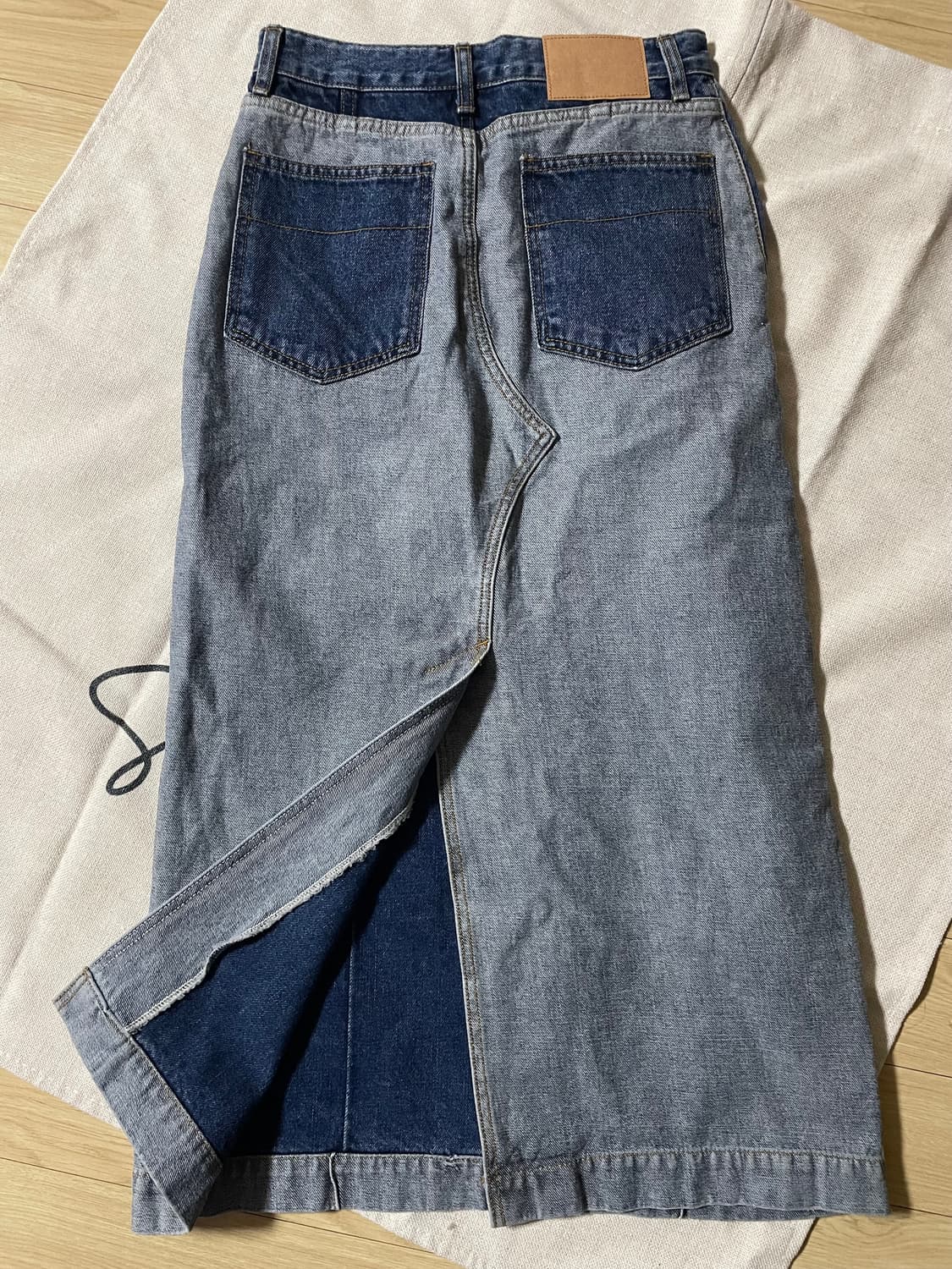 마뗑킴 청치마 s (25-26인치) 상품이미지1