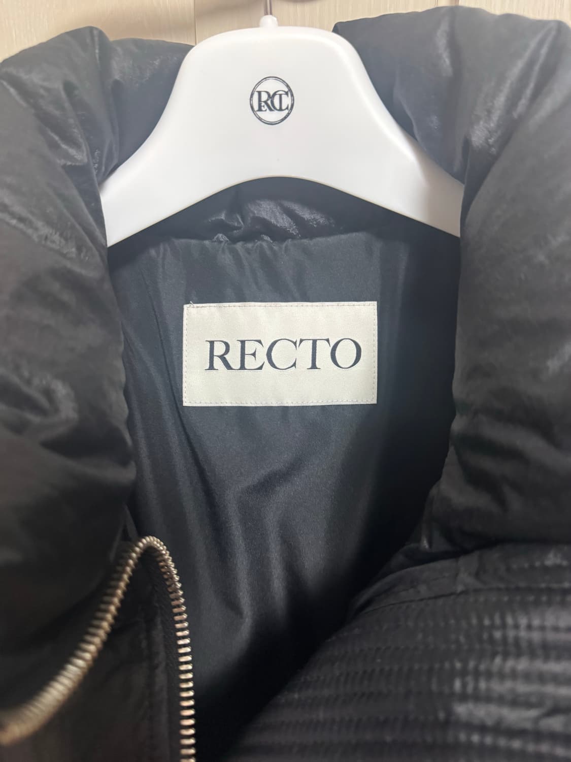 렉토 샤이닝 구스다운 패딩 L 상품이미지3