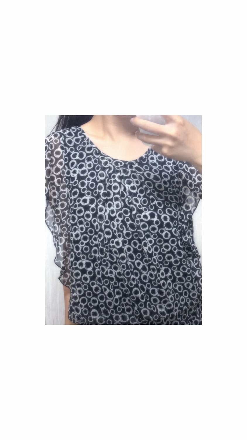 Bubble Ruffle Tunic 상품이미지2