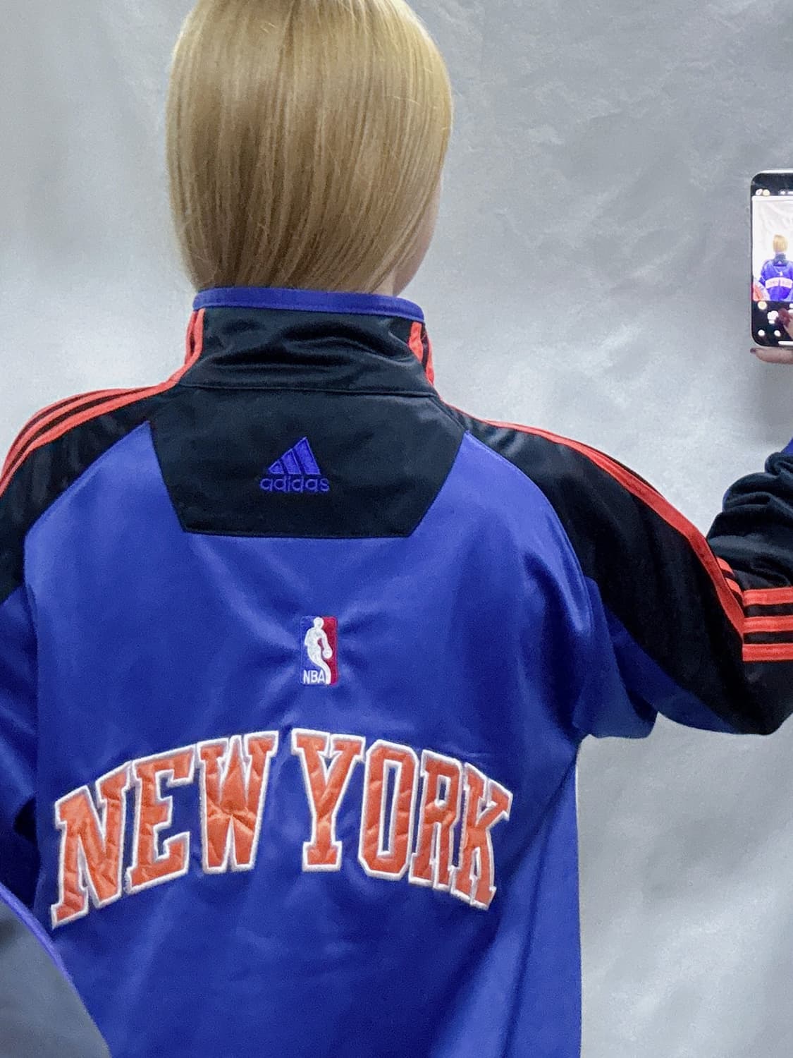 아디다스 뉴욕닉스 빅로고 트랙탑  상품이미지3