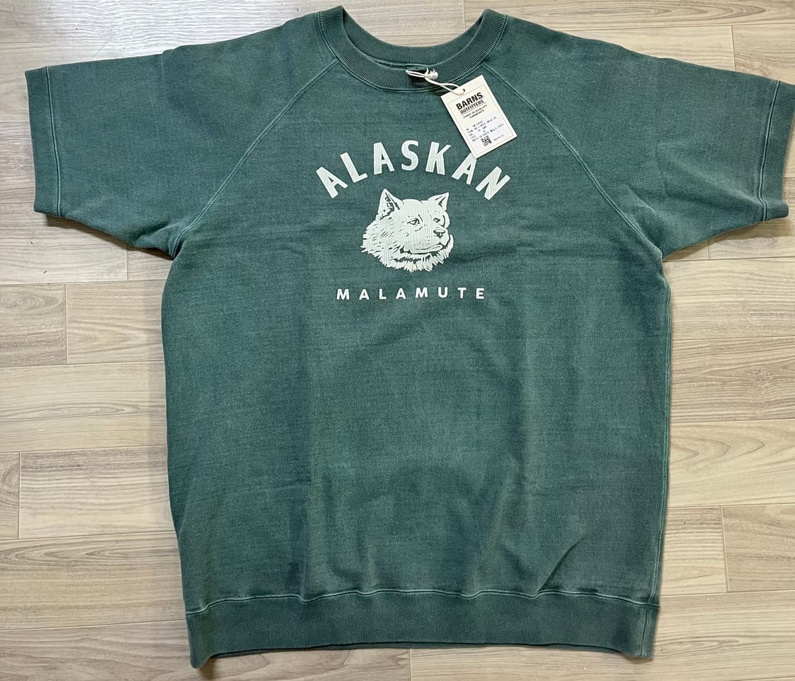 (BARNS OUTFITTERS) 반스 아웃피터스 반팔 스웻셔츠( 티셔츠 상품이미지1