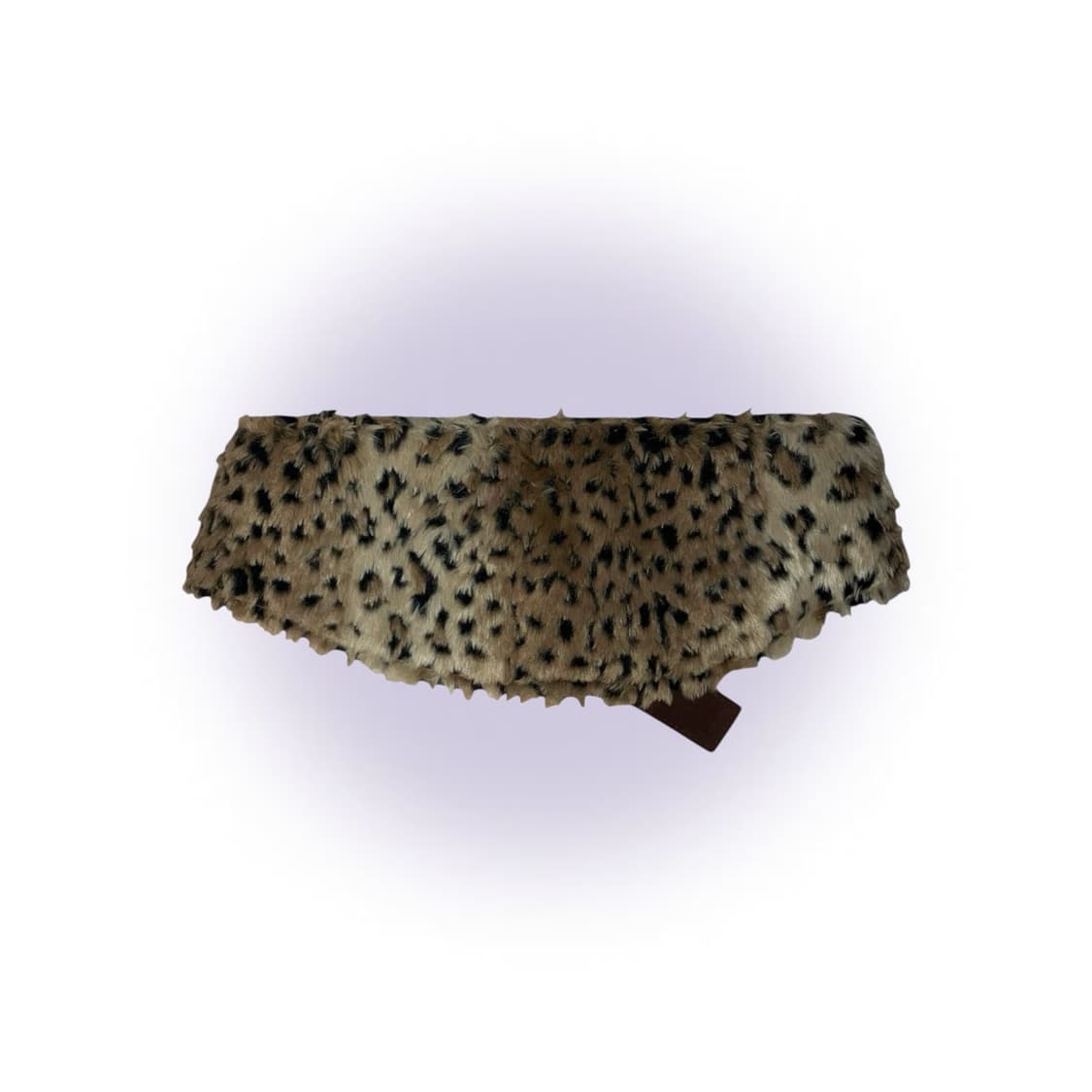 갸루 오네갸루 레오파드 퍼 트리밍 숏팬츠 & 벨트 set 상품이미지3