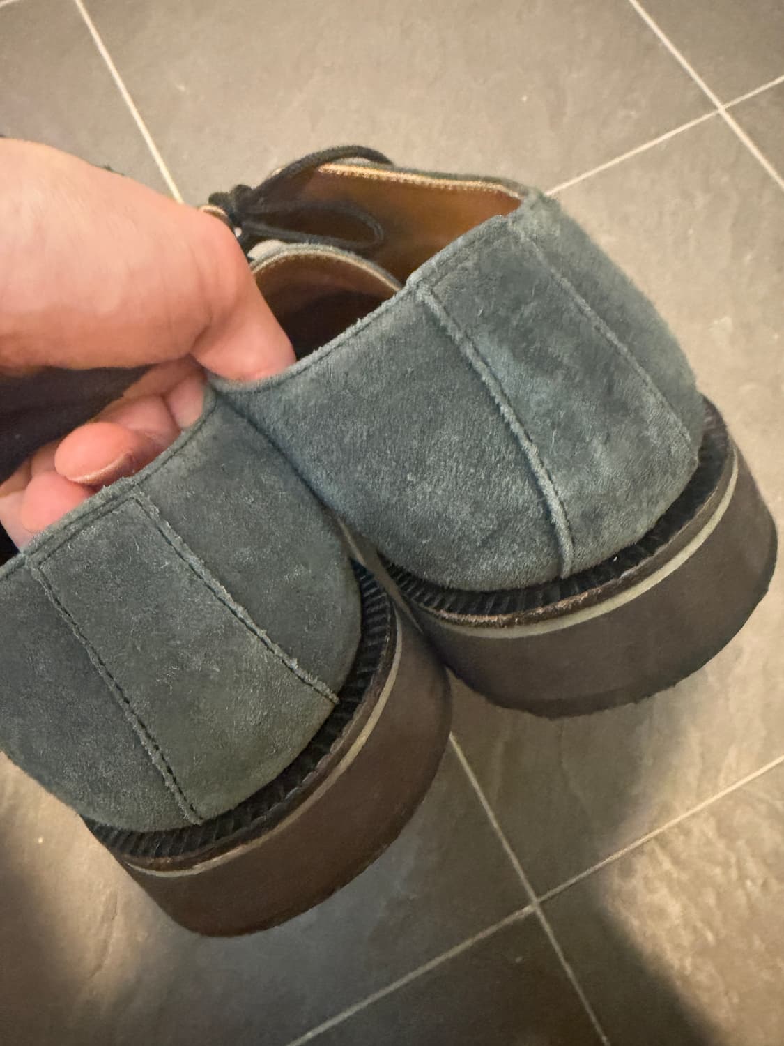 언더커버 스웨이드 더비 상품이미지3